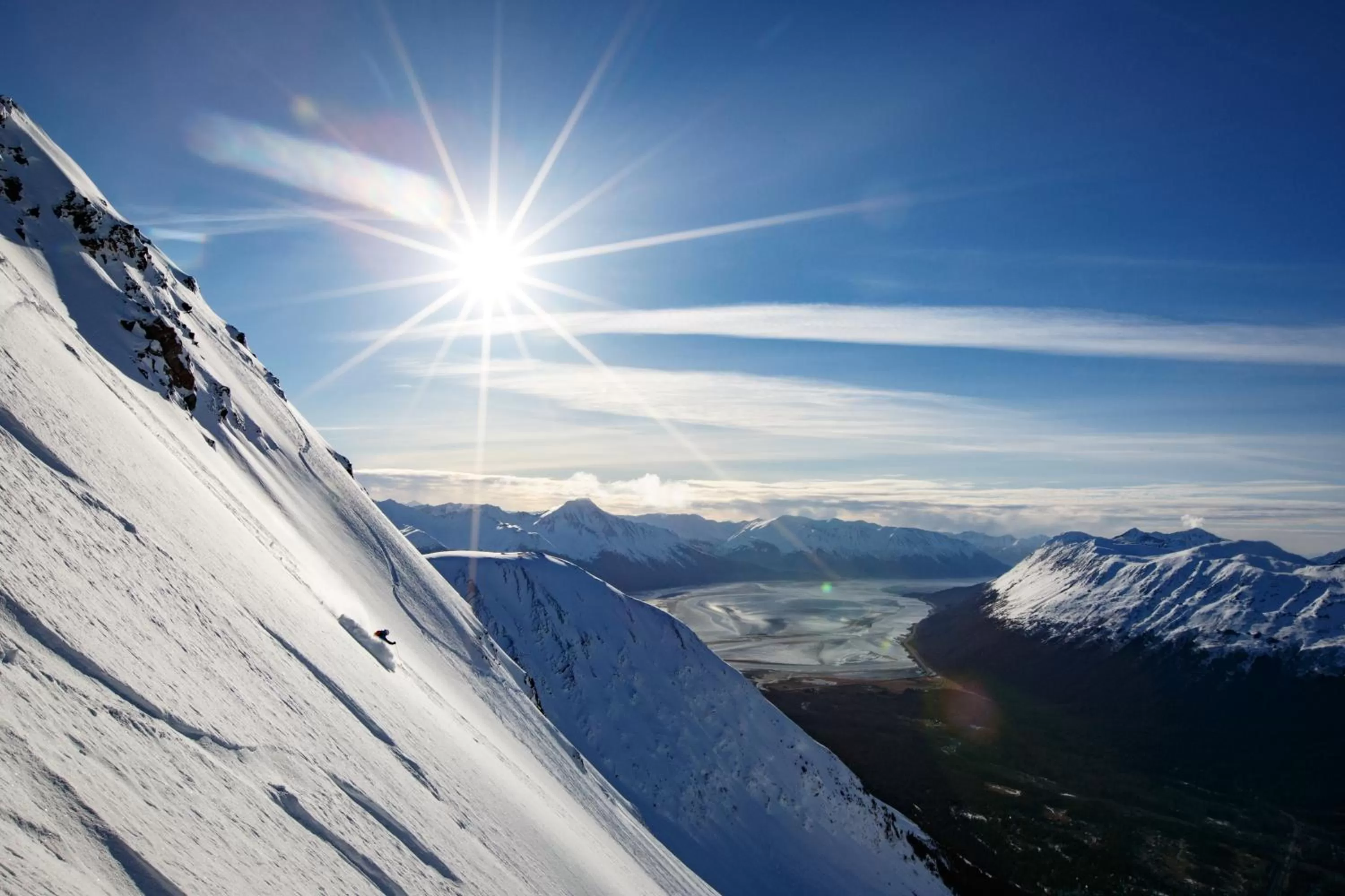 Skiing in Alyeska Resort