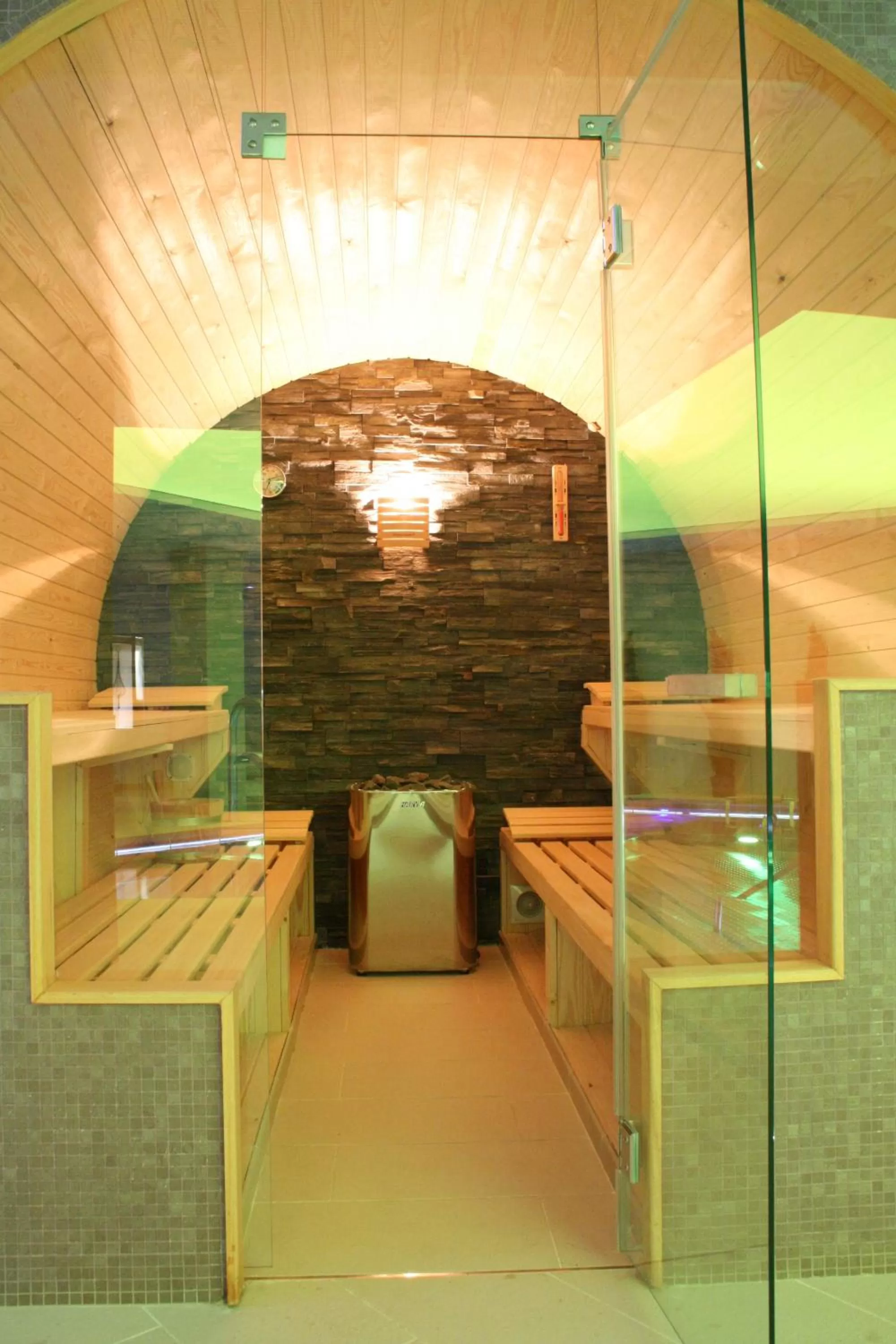 Sauna in Grand Plaza Hotel & Wellness