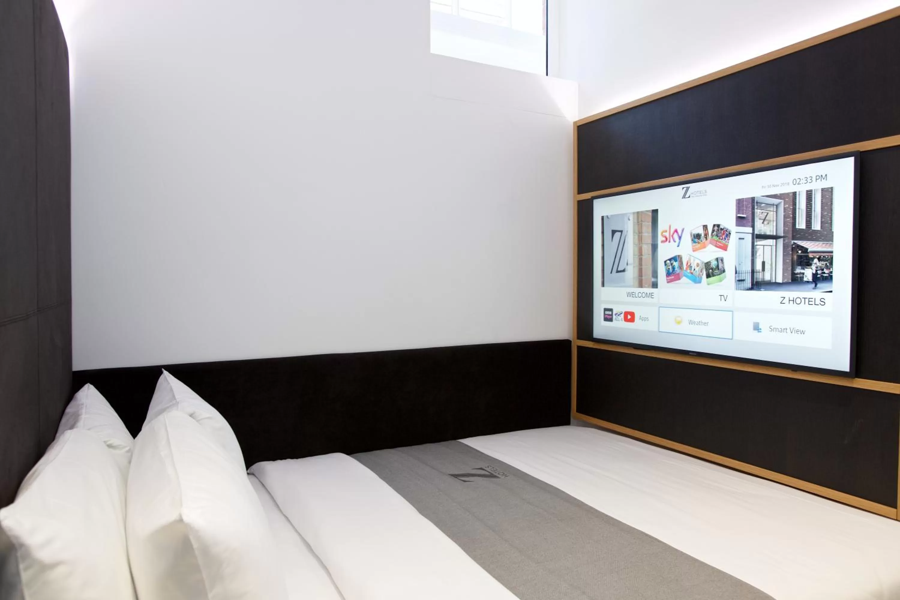 Bedroom, Bed in The Z Hotel Covent Garden