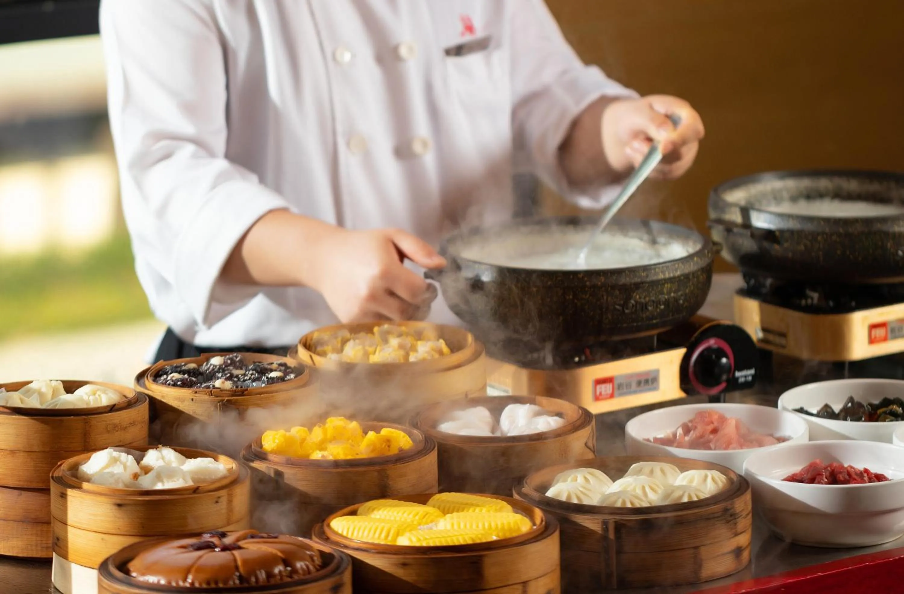 Breakfast, Food in Chengdu Marriott Hotel Financial Centre