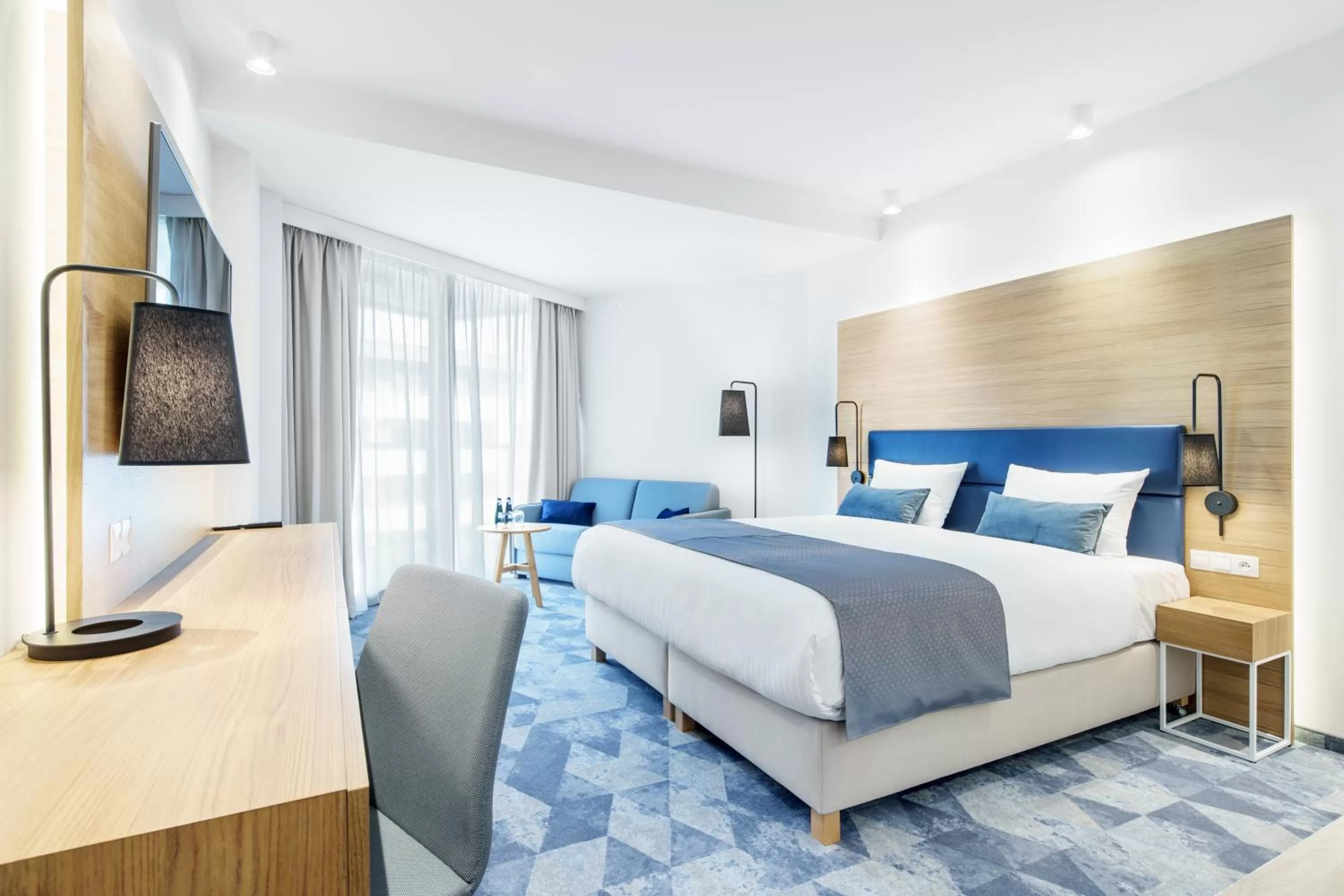 Photo of the whole room, Bed in Seaside Park Hotel