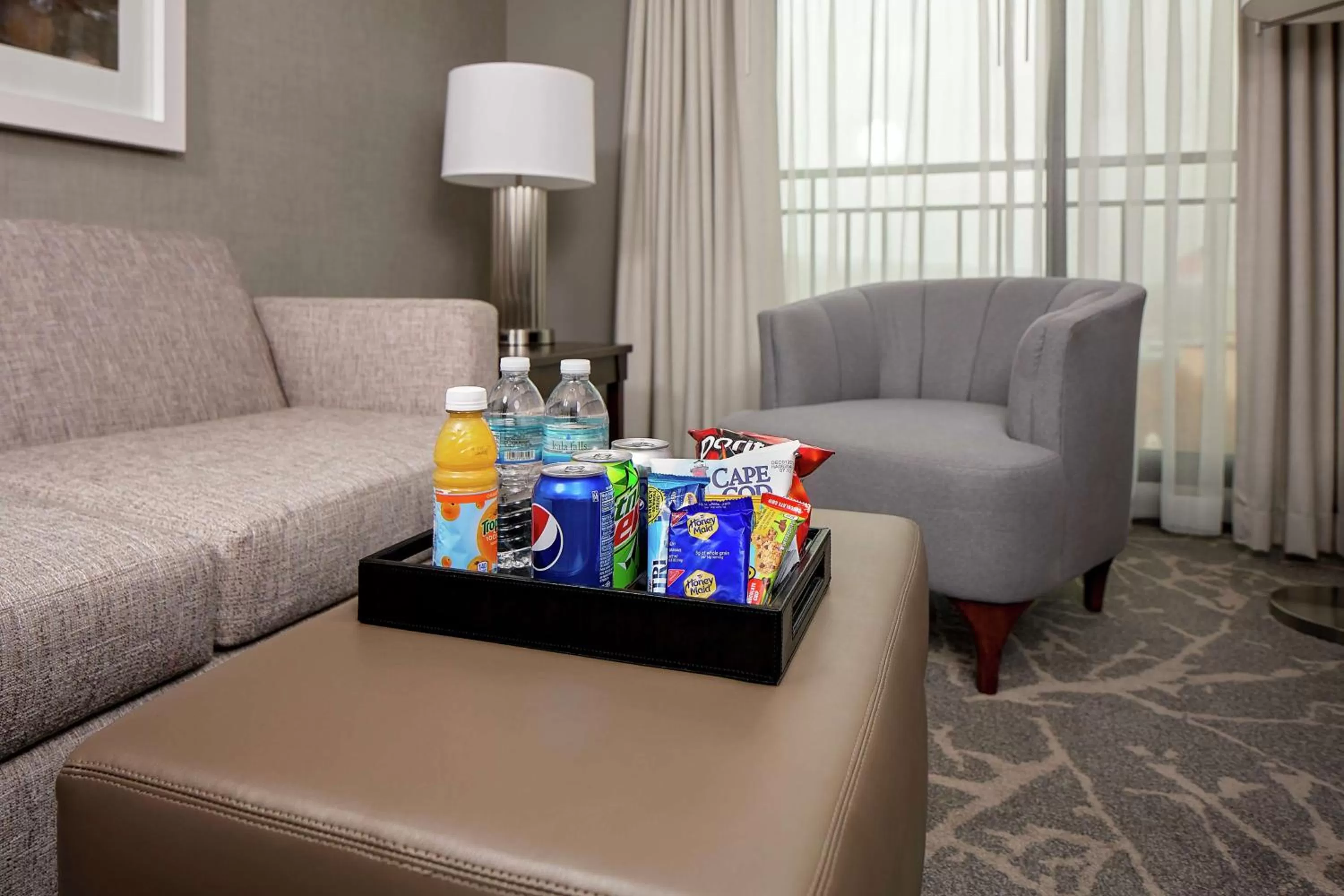 Living room in Embassy Suites by Hilton Boston Marlborough