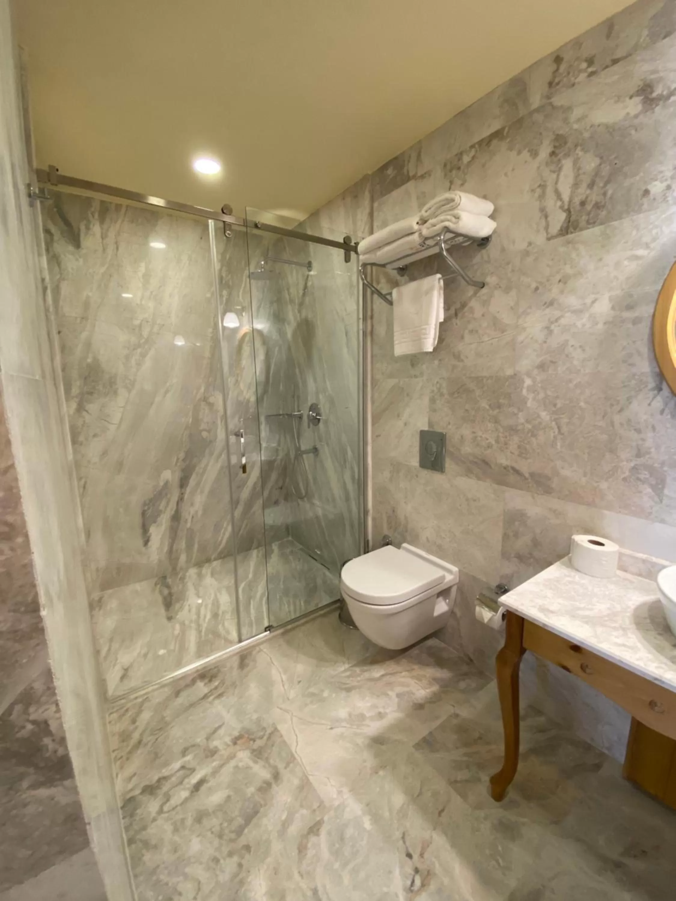 Bathroom in Cratus Stone Palace