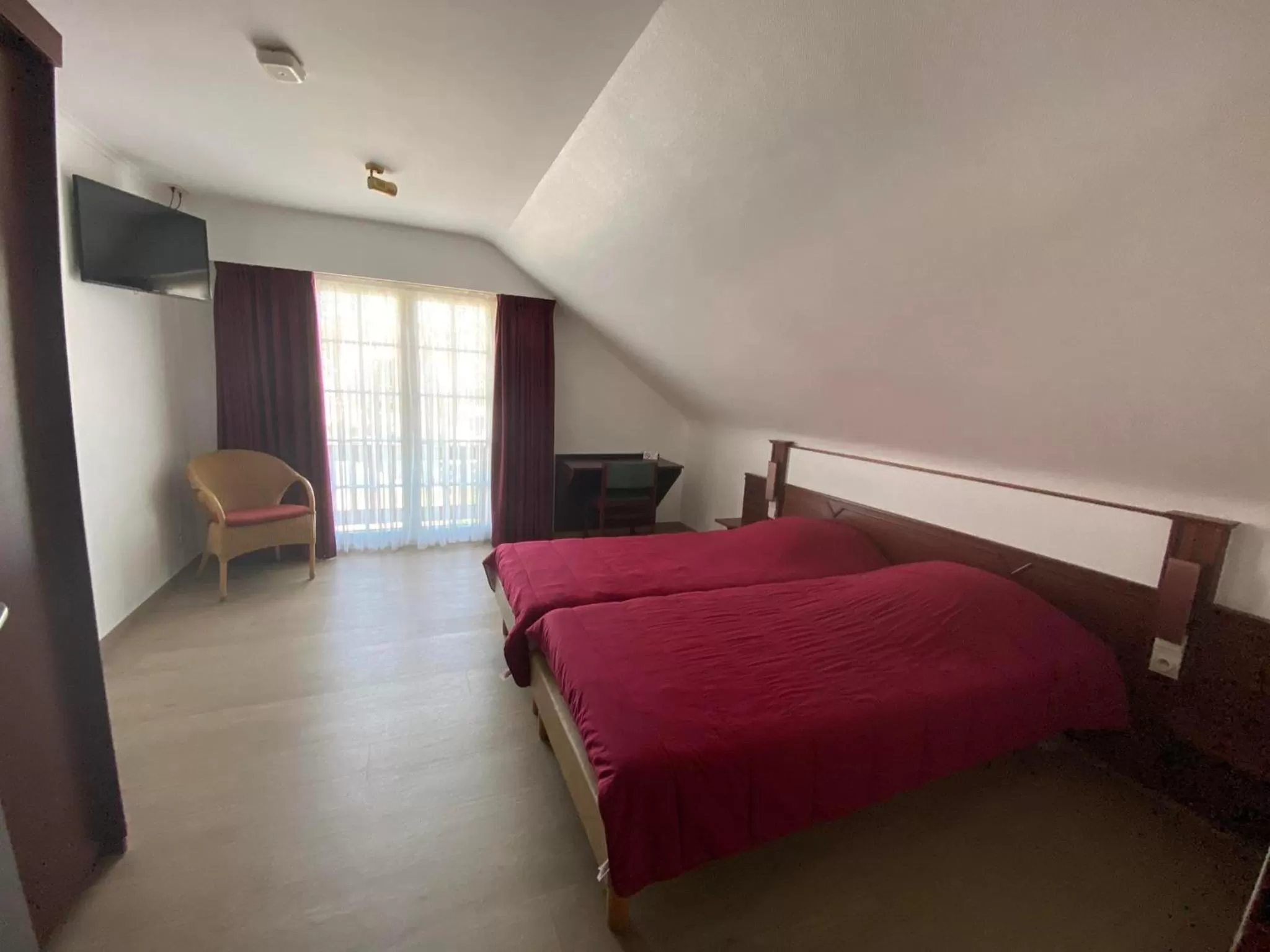 Bed in Vakantiecentrum Zeelinde