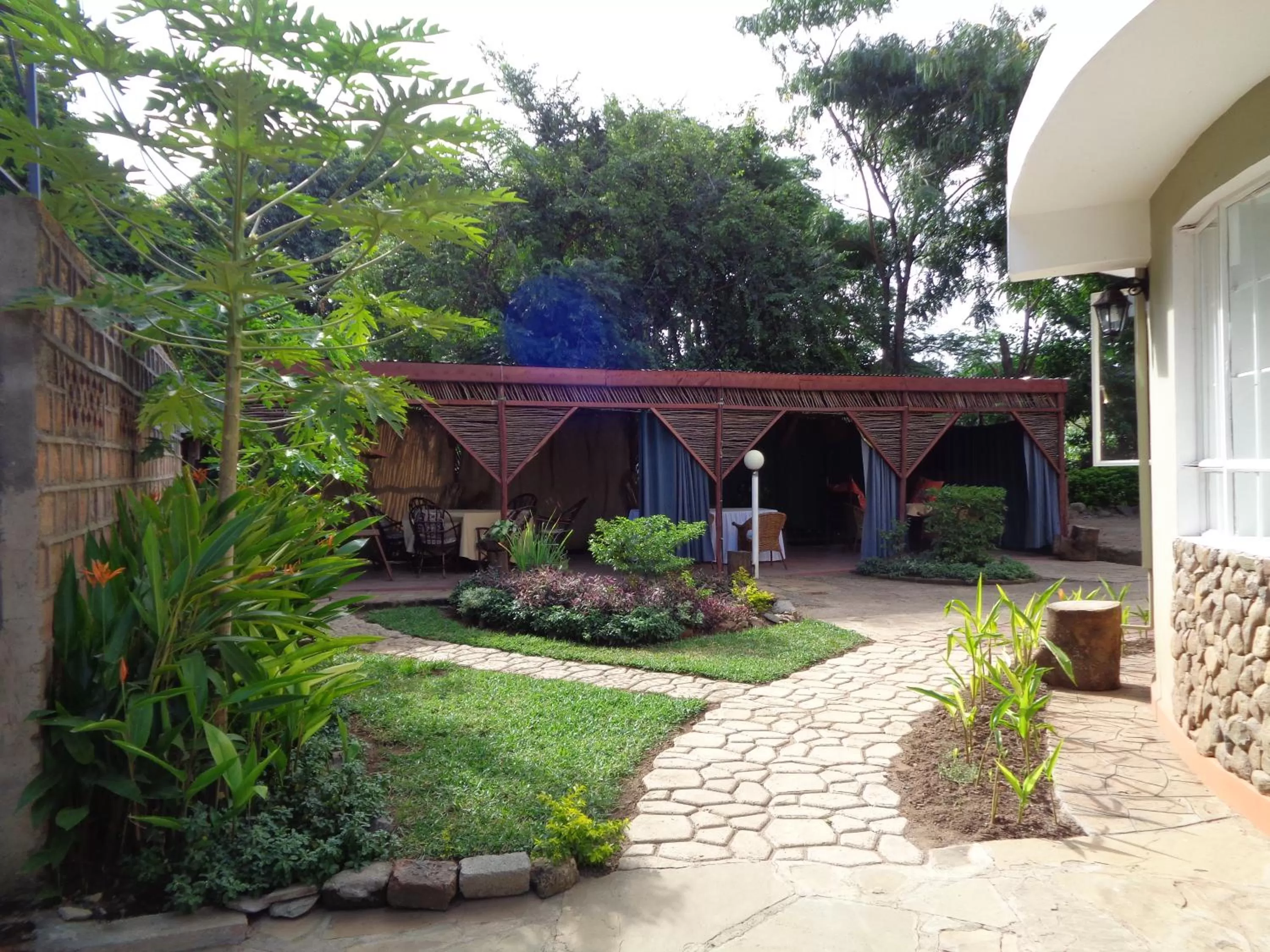 Garden in The Clarice House