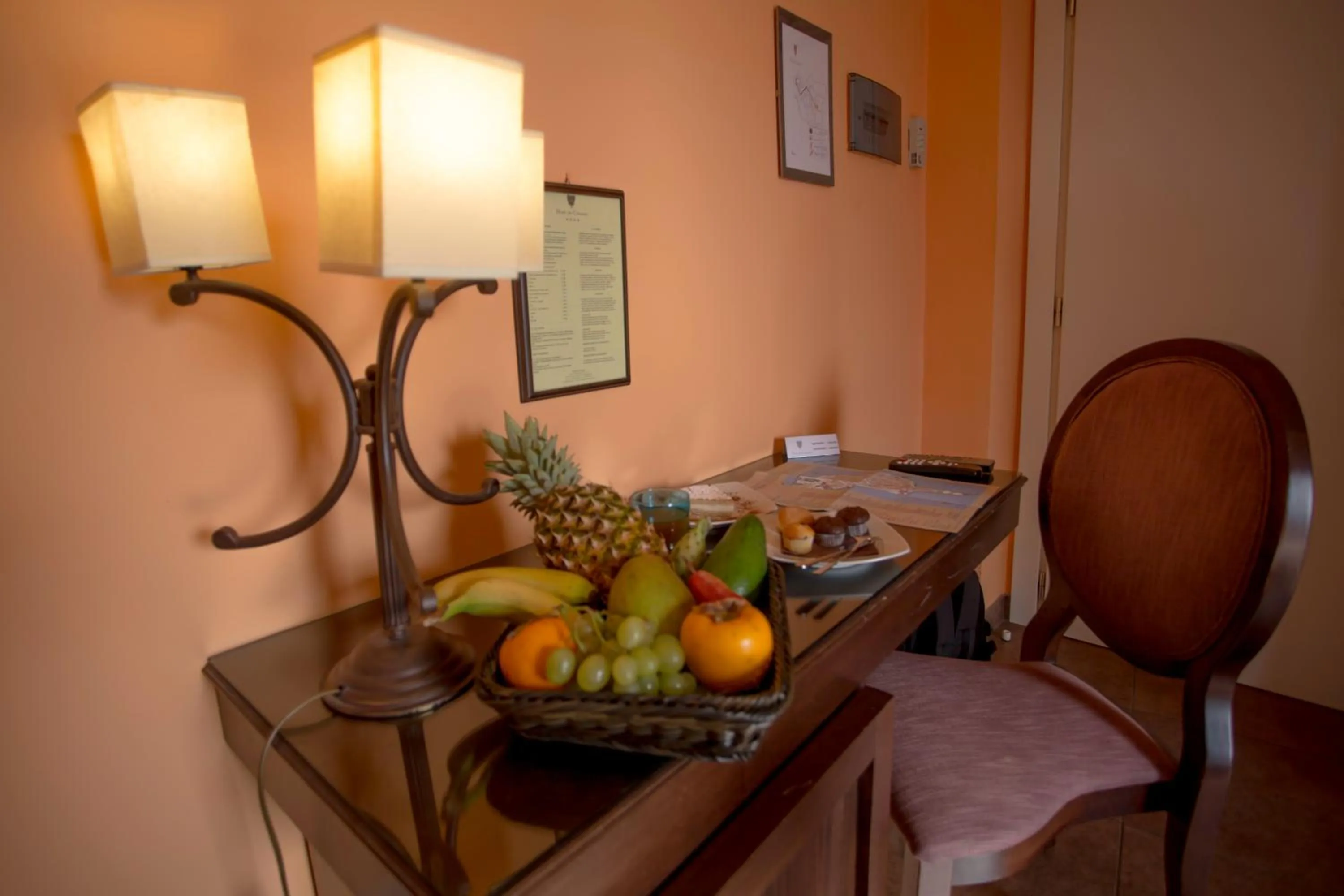 Food and drinks in Hotel dei Coloniali