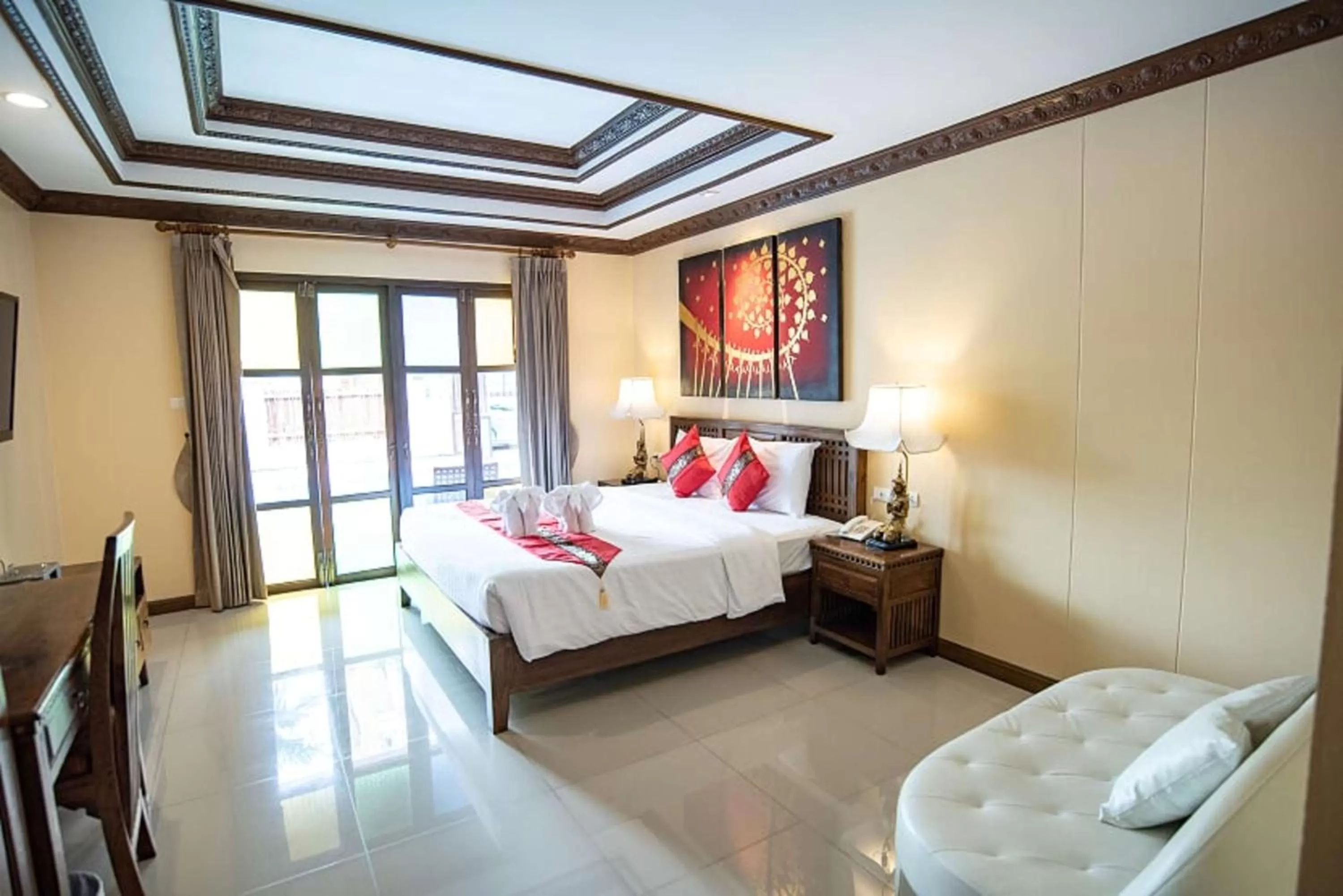 Photo of the whole room, Bed in The LD Pattaya Hotel