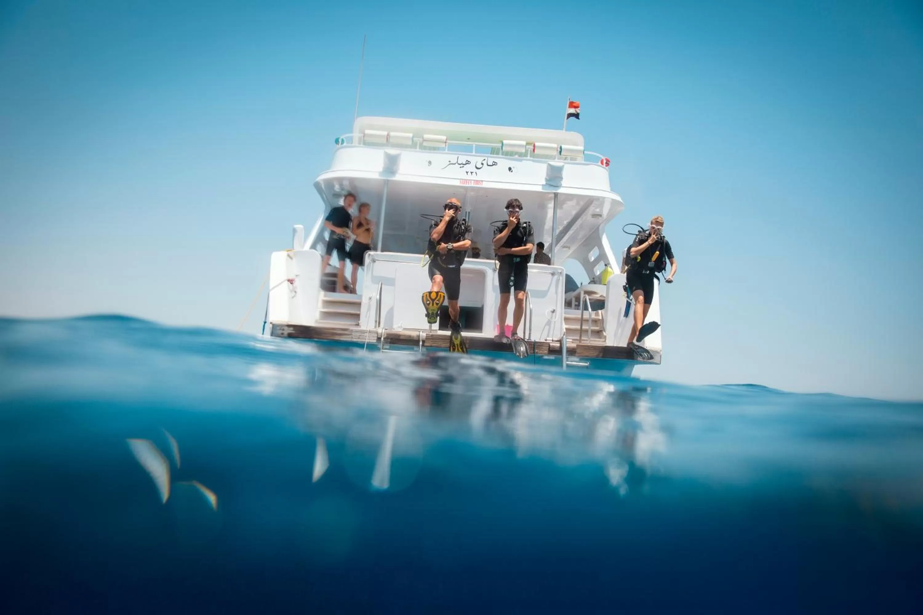 Diving in Robinson Soma Bay