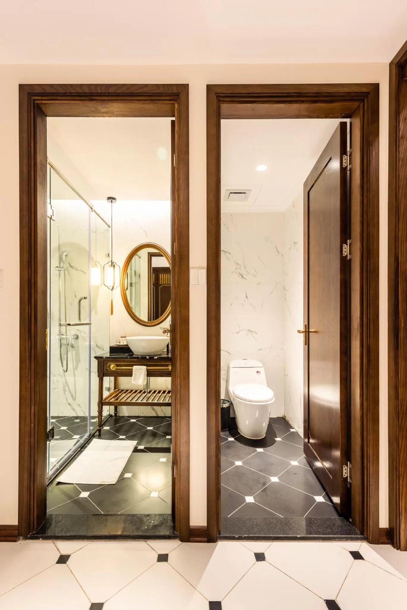 Bathroom in Hanoi Tirant Hotel