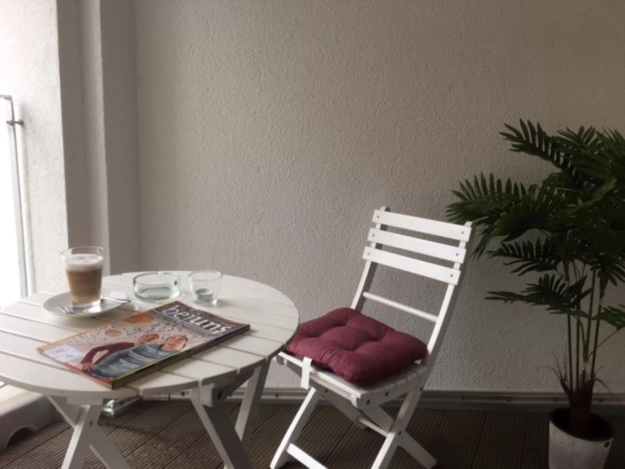 Balcony/Terrace in SleepySleepy Hotel Dillingen