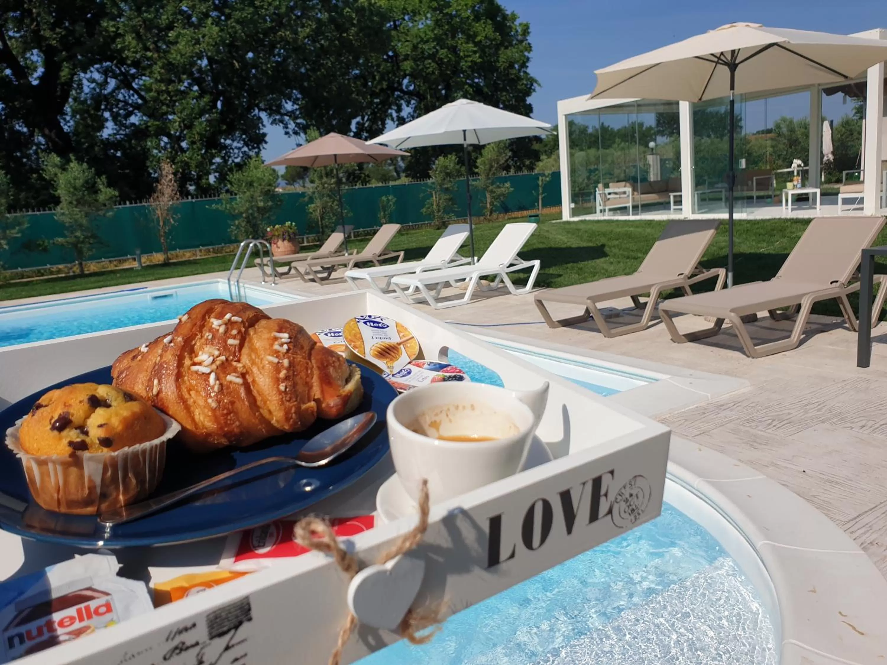 Swimming pool in Il Rifugio Del Tempo