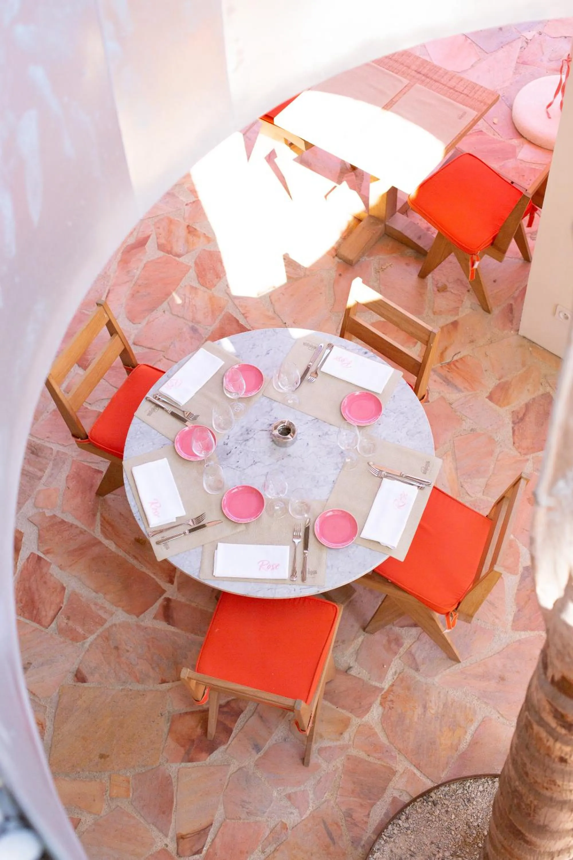 Patio in Hotel Casarose - Cannes Mandelieu