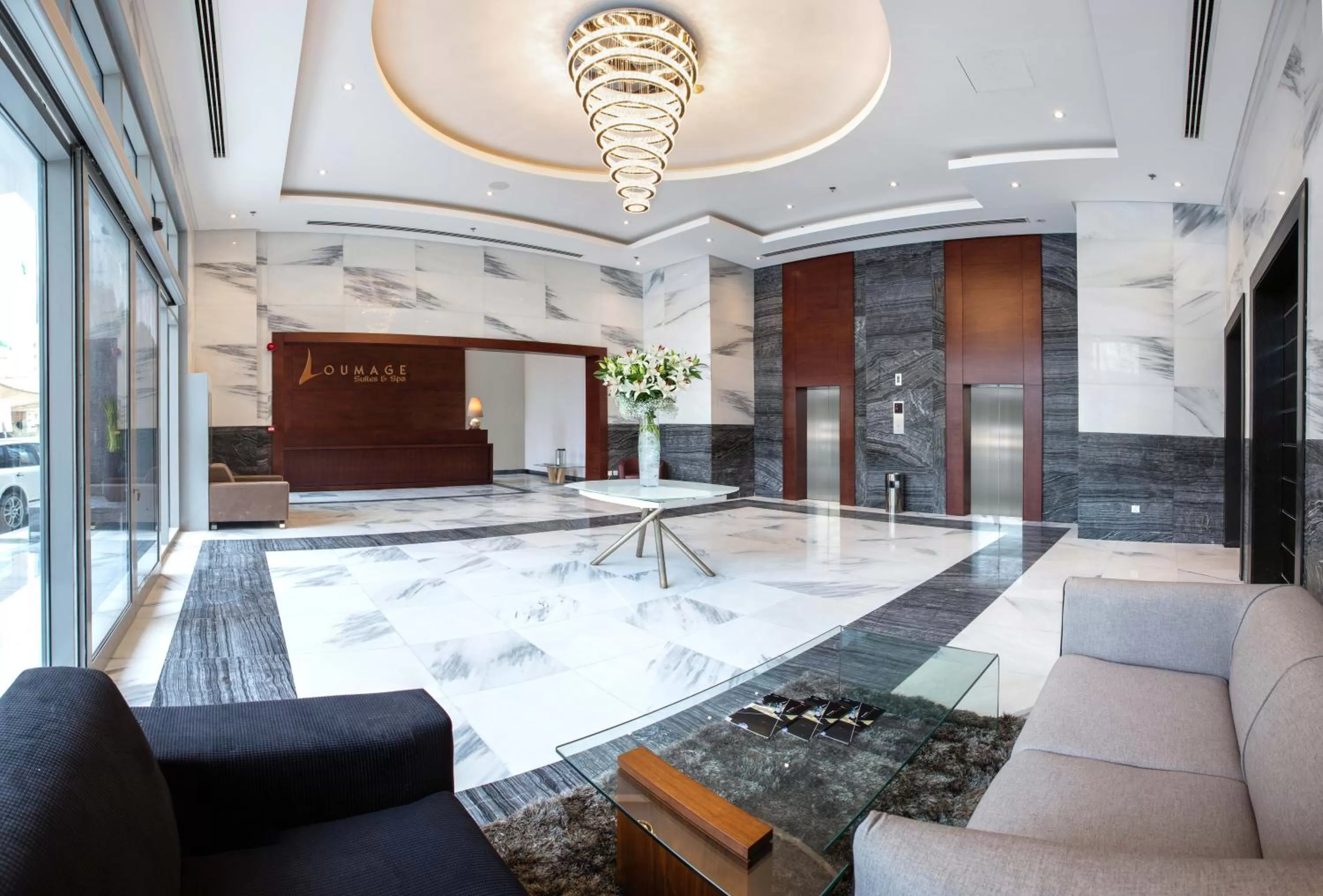Lobby or reception in Loumage S Suites and Spa
