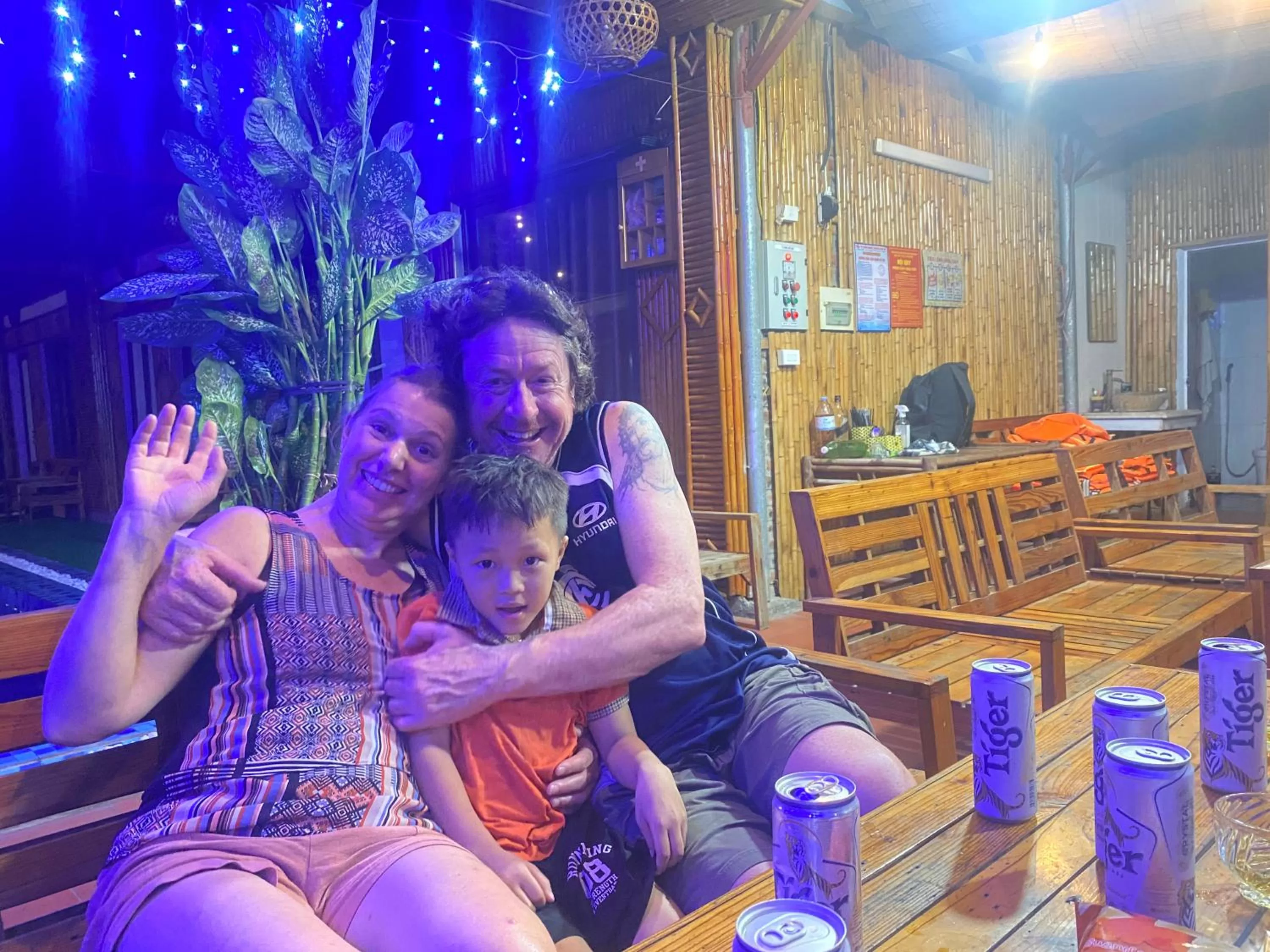 children in Tam Coc Charming Bungalow