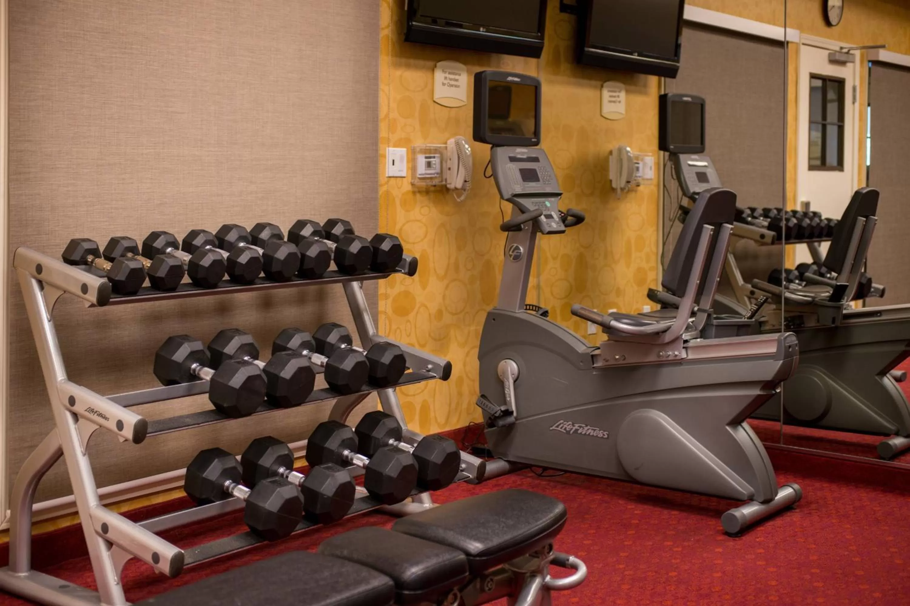 Fitness centre/facilities in Residence Inn by Marriott Albuquerque Airport