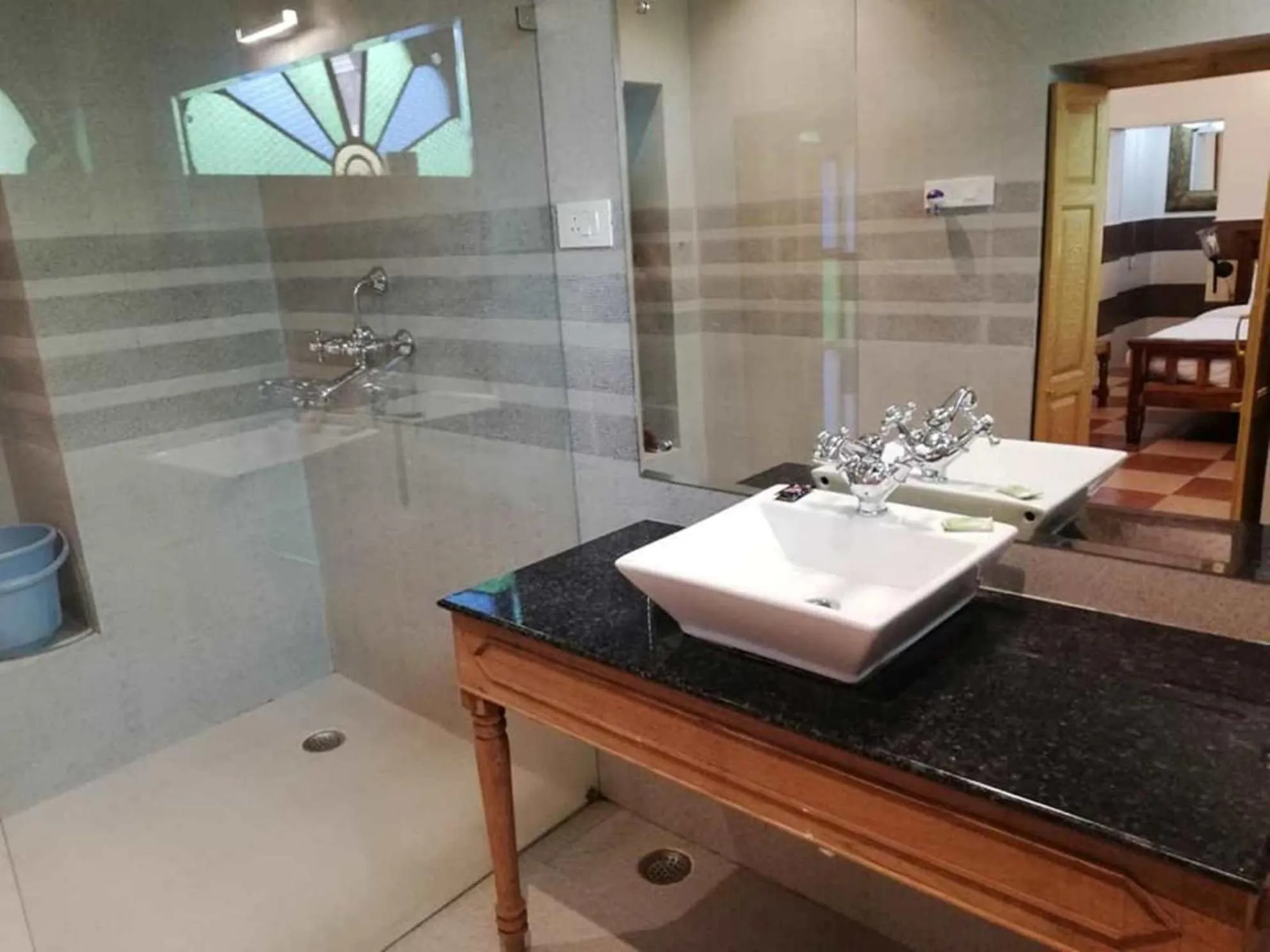 Bathroom in Krishna Prakash Heritage Haveli