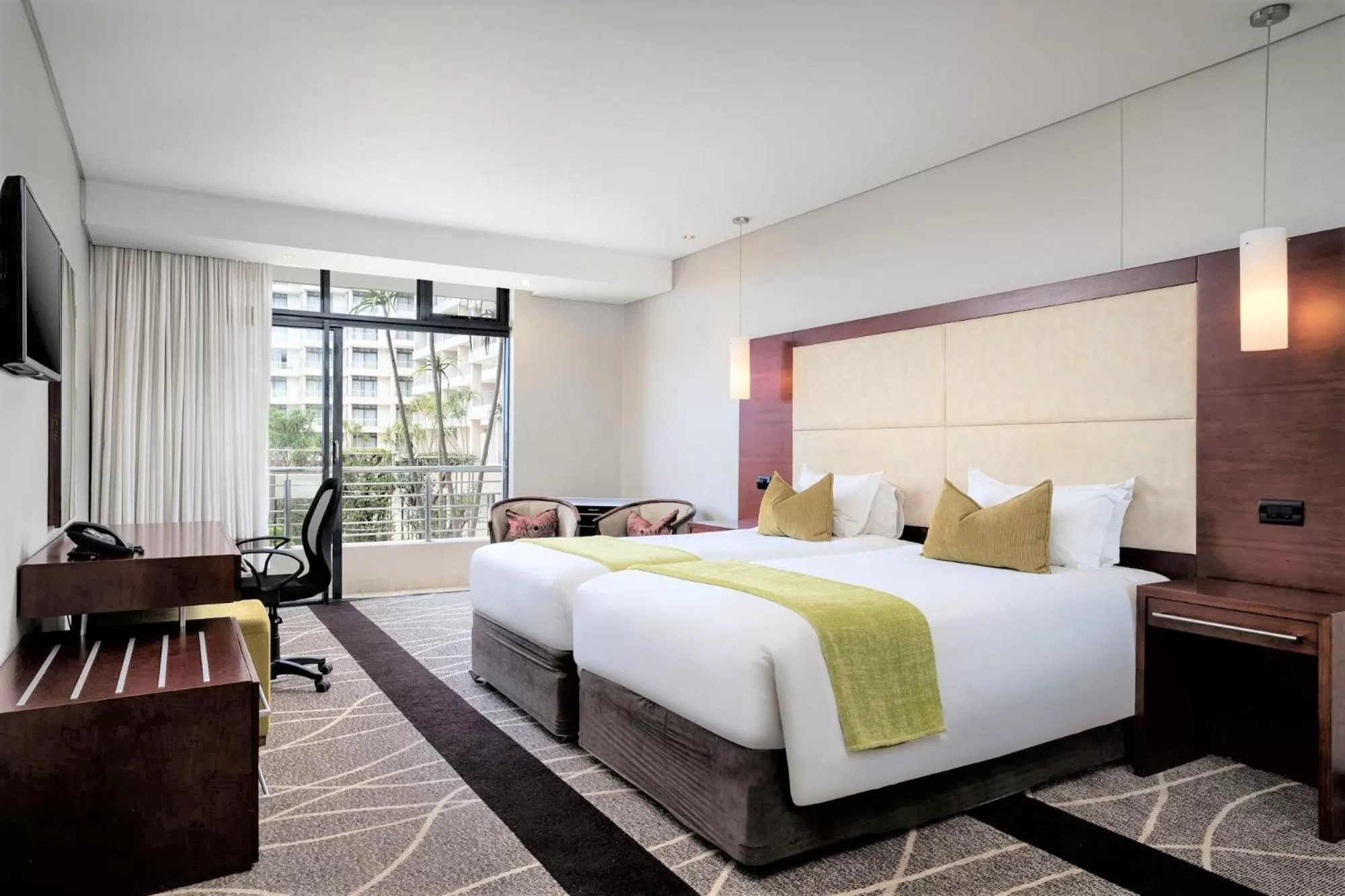 Executive Room with Two Double Beds in Premier Hotel East London ICC