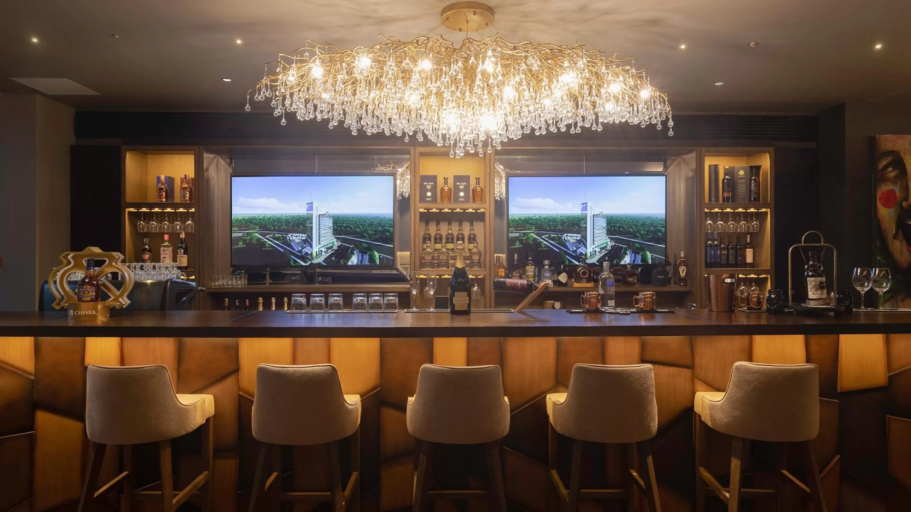 Lounge or bar in Swissotel Santa Cruz de La Sierra