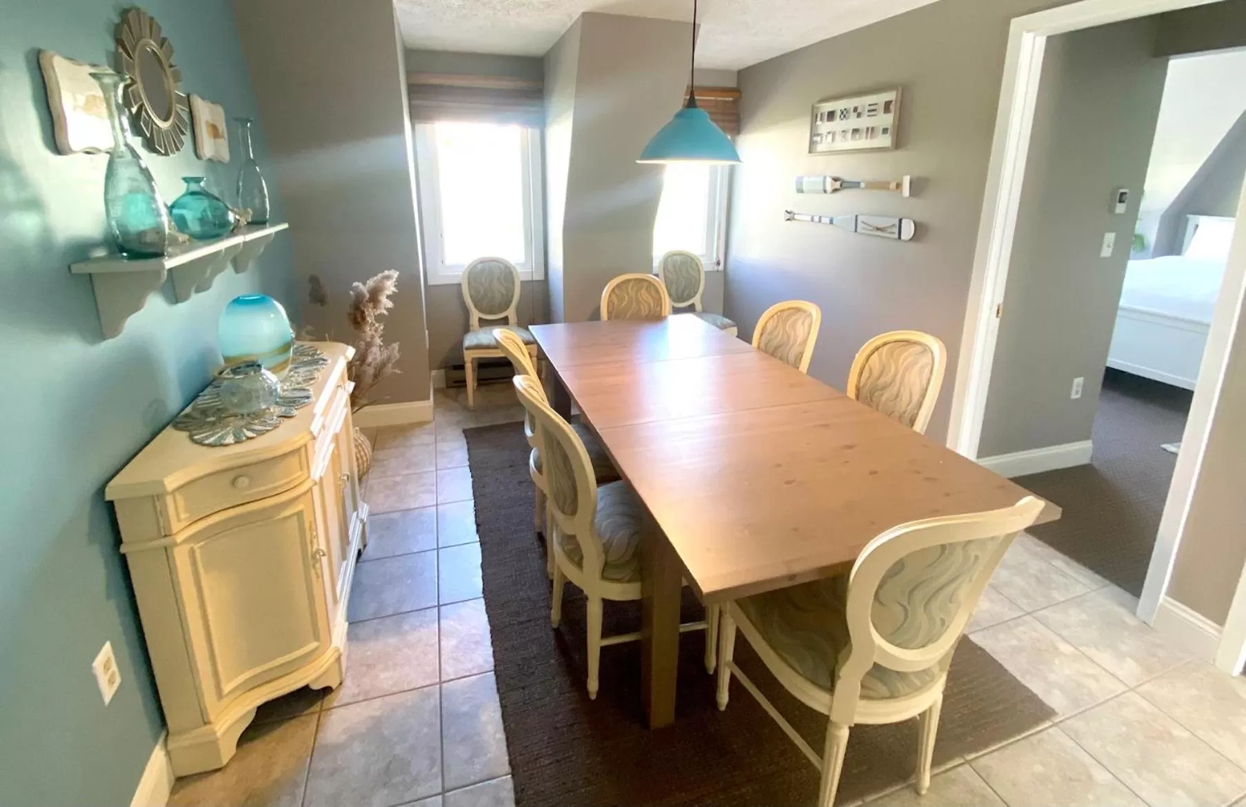 Dining area in Village By The Sea