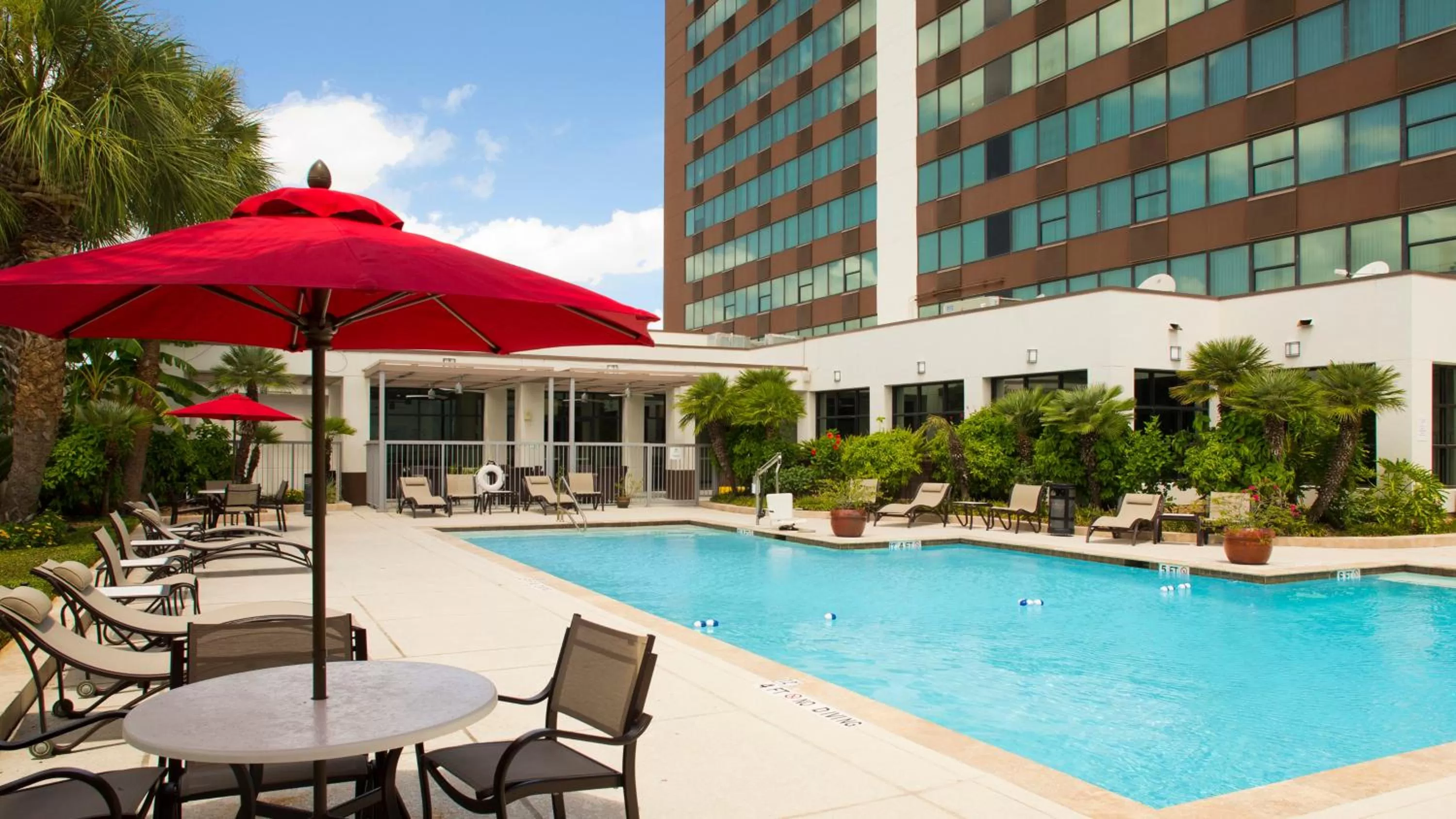 Swimming pool in Holiday Inn Houston S - NRG Area - Med Ctr by IHG
