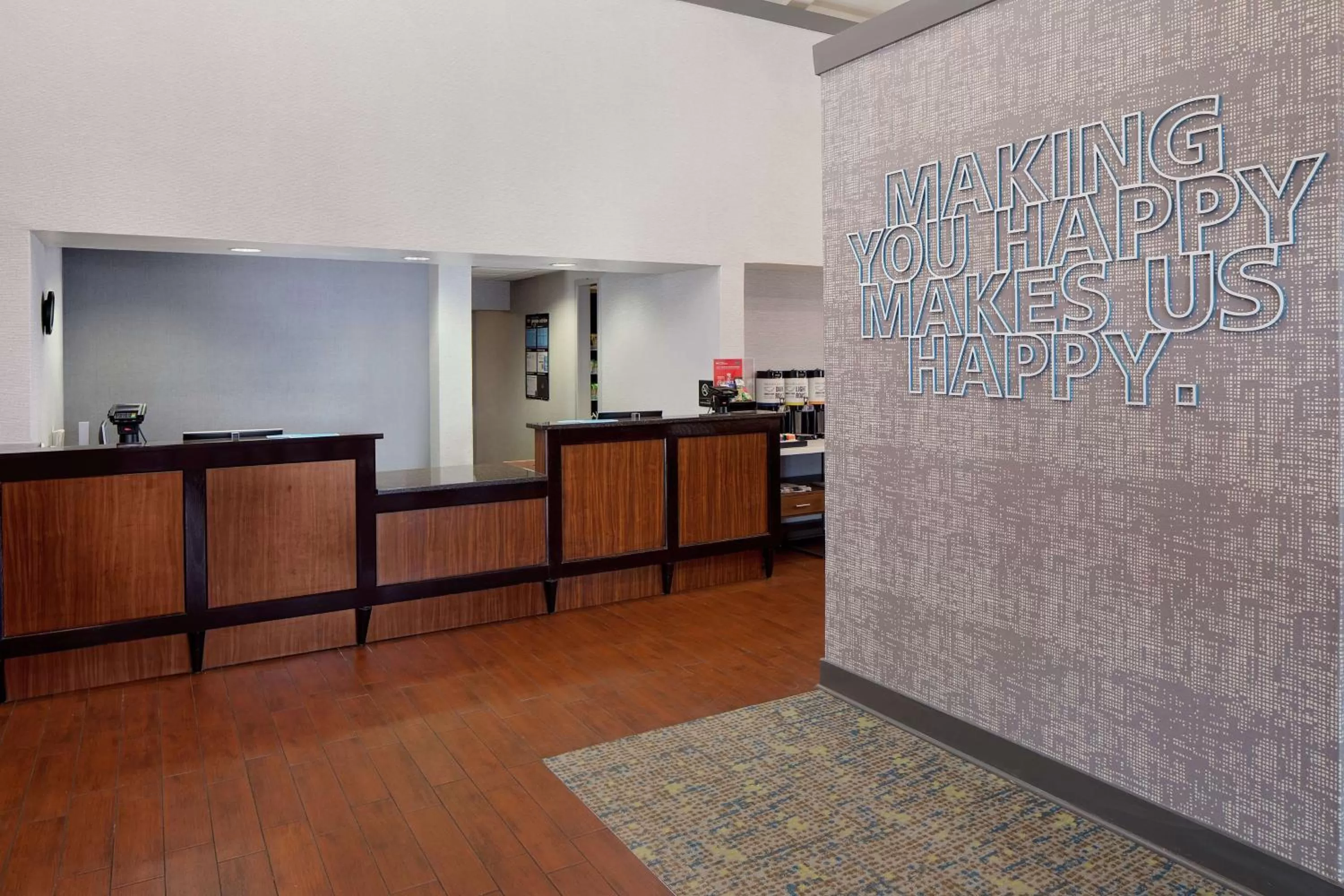 Lobby or reception in Hampton Inn & Suites Houston-Medical Center-NRG Park