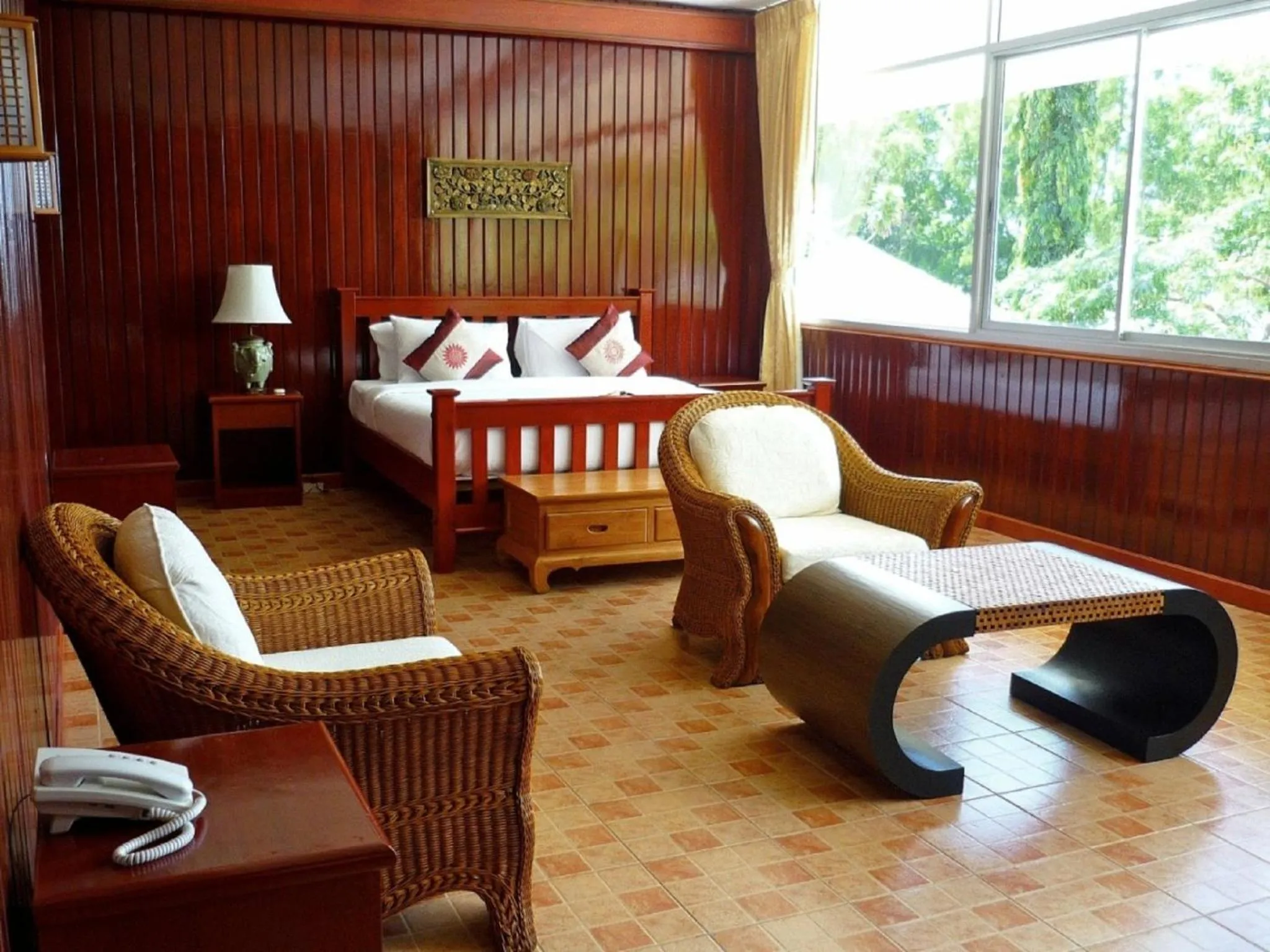 Photo of the whole room, Bed in Rajapruek Samui Resort - SHA Plus