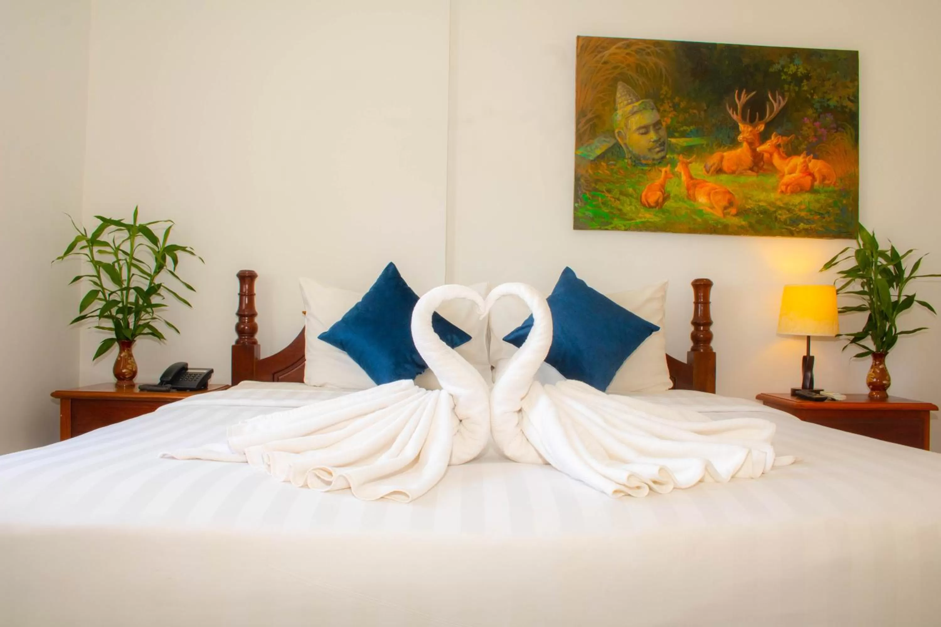 Bed in The Blanc Residence