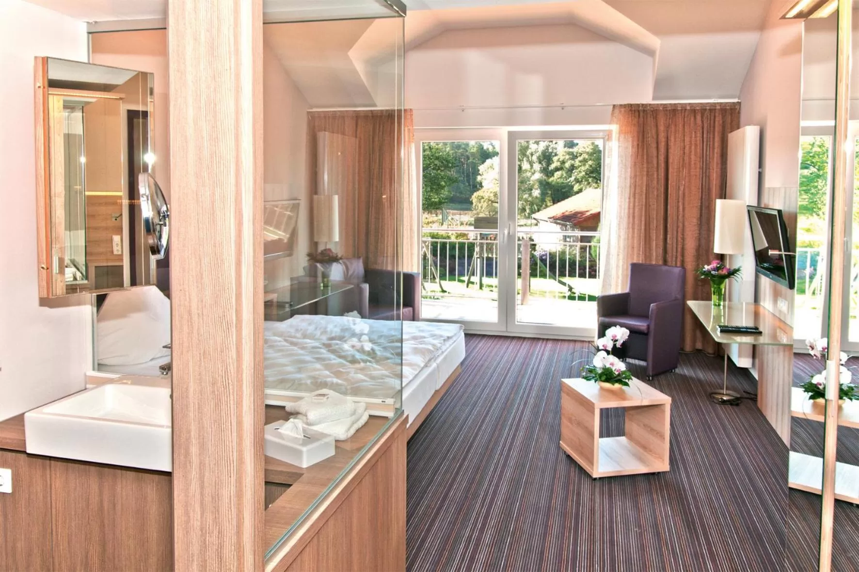 Balcony/Terrace in Stössels Hotel