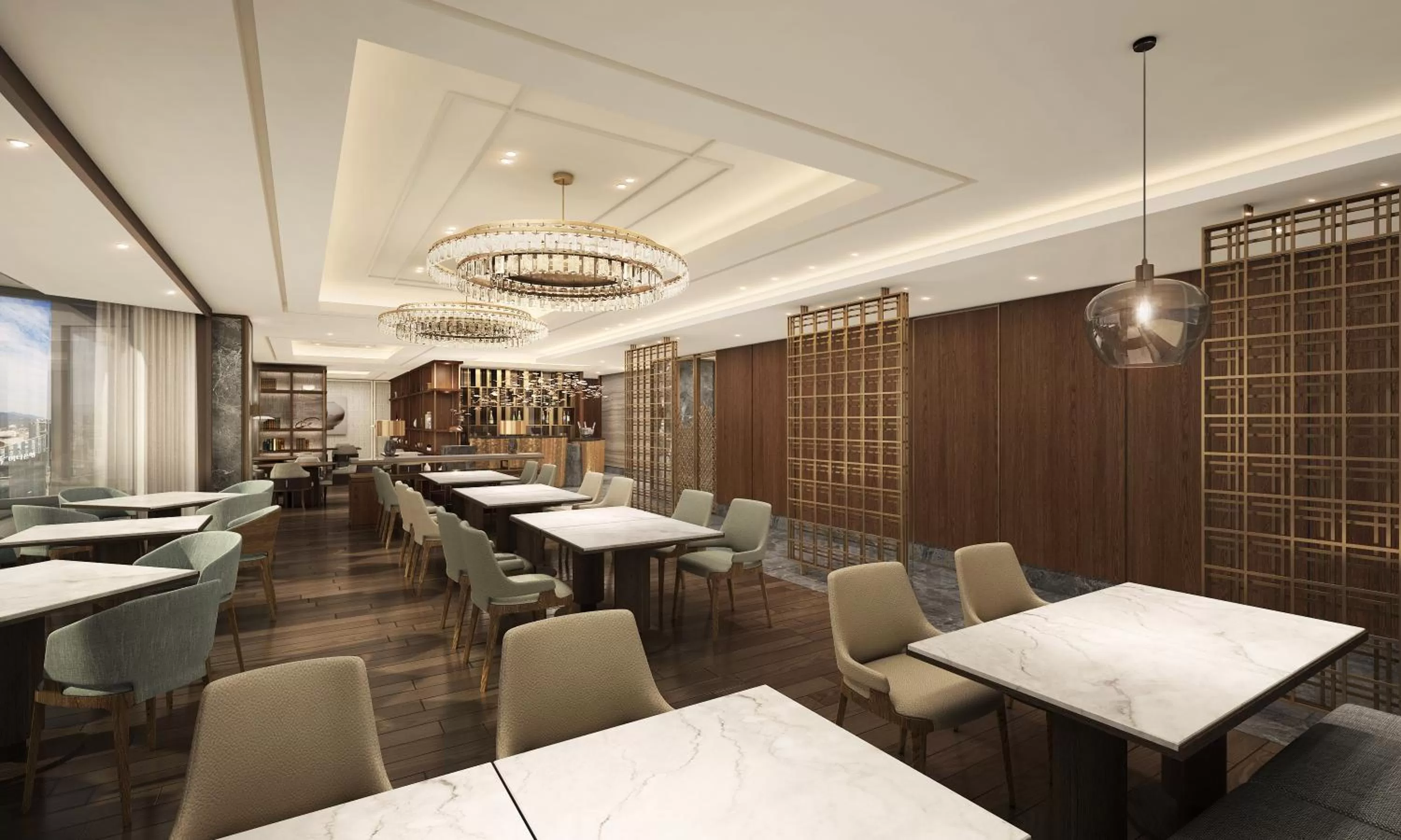 Restaurant/places to eat in Lotte Hotel Seoul Executive Tower