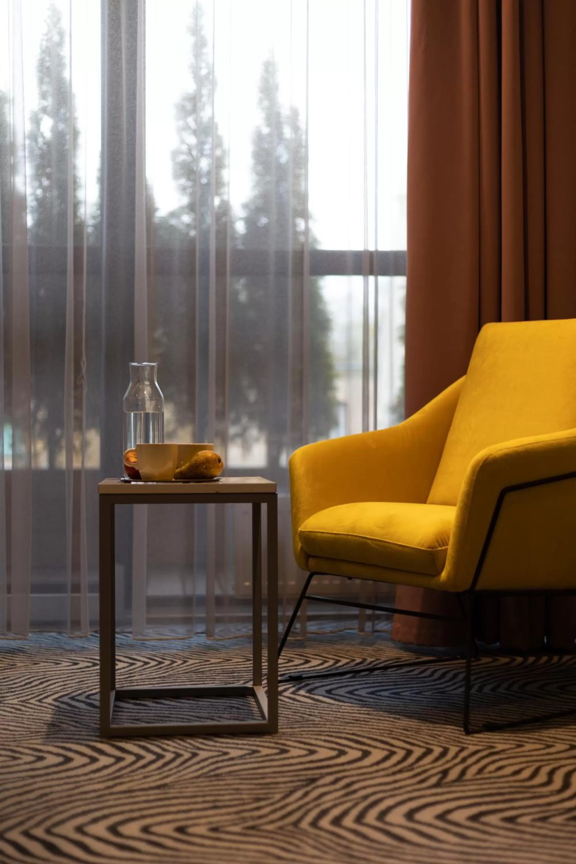 Seating area in Hotel Zoo by Afrykarium Wroclaw