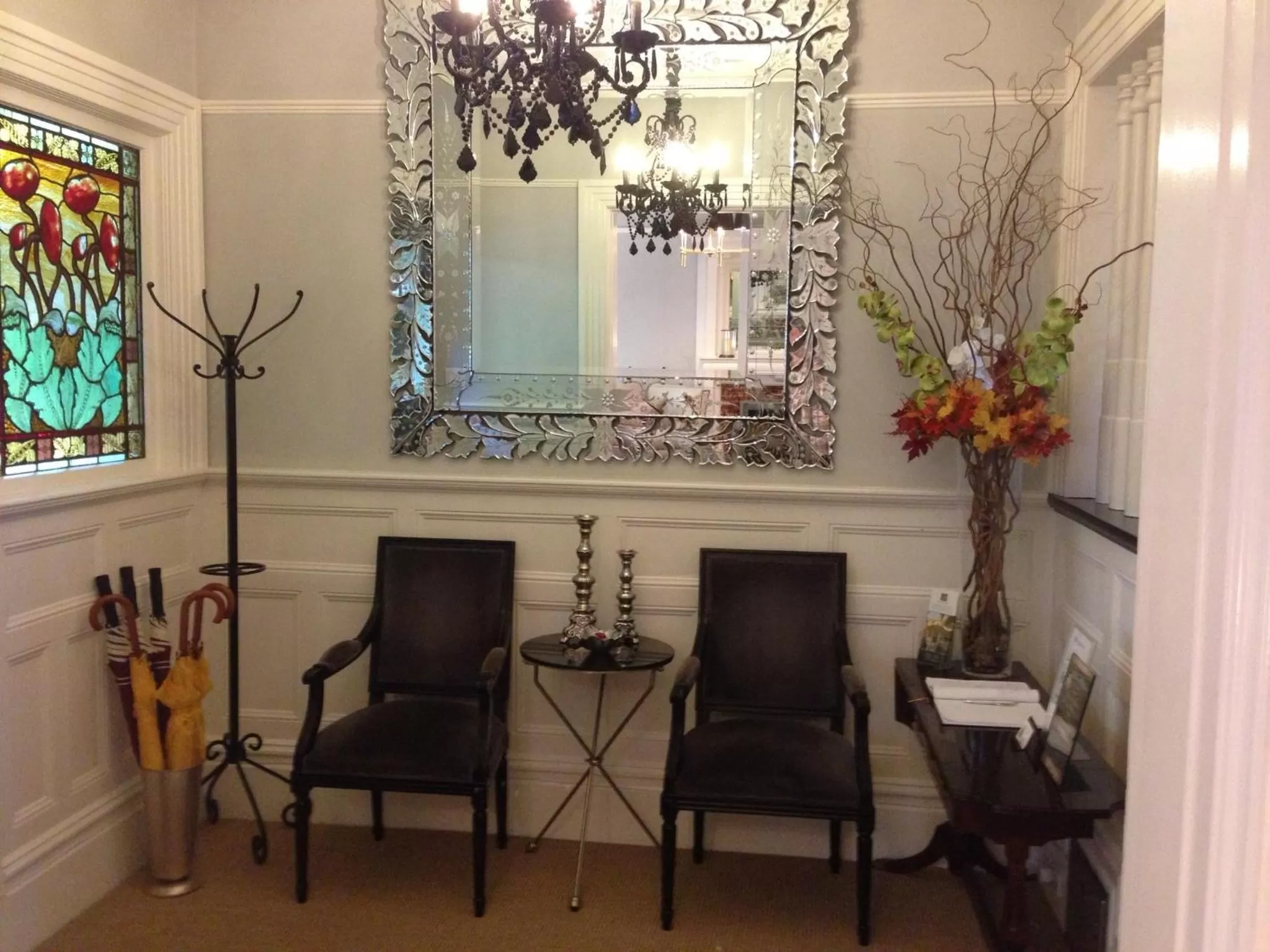 Decorative detail in Barclay House Bed and Breakfast