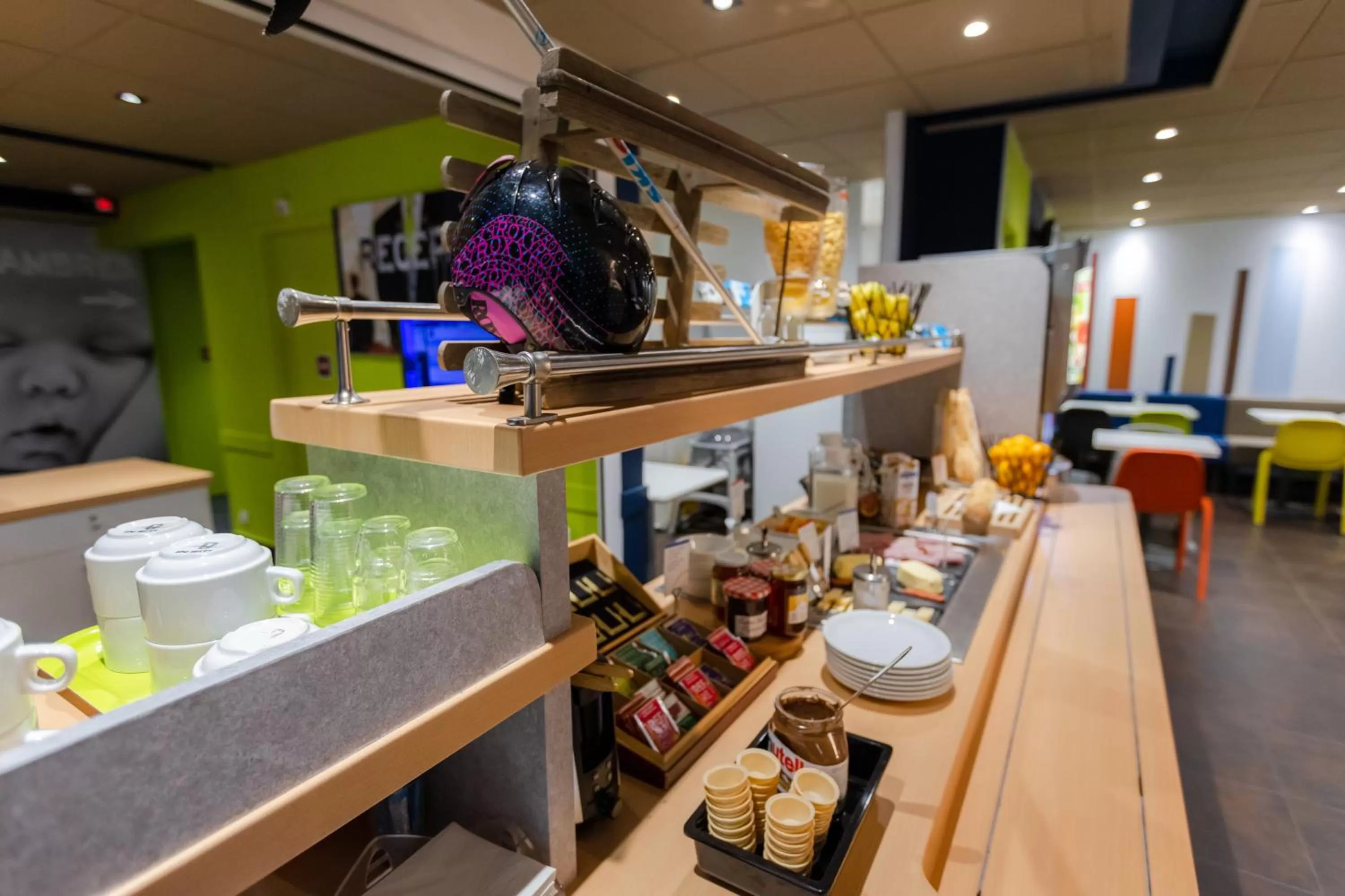 Food and drinks in ibis budget Albertville