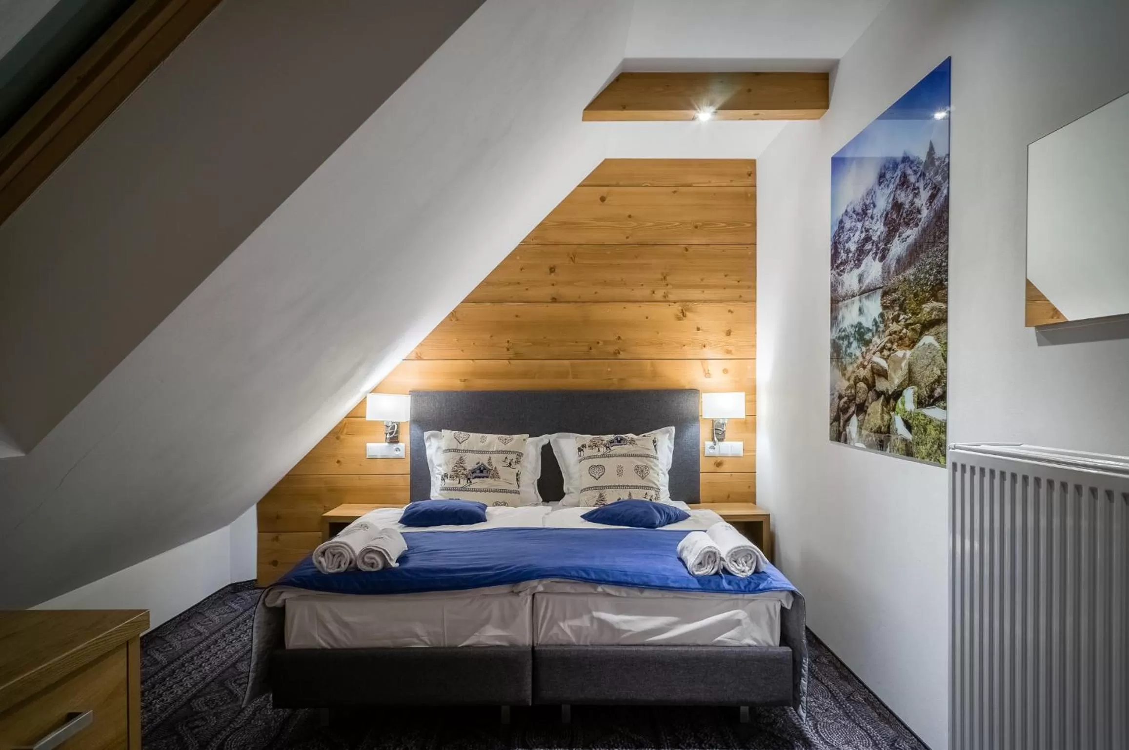 Bed in Hotel Górski