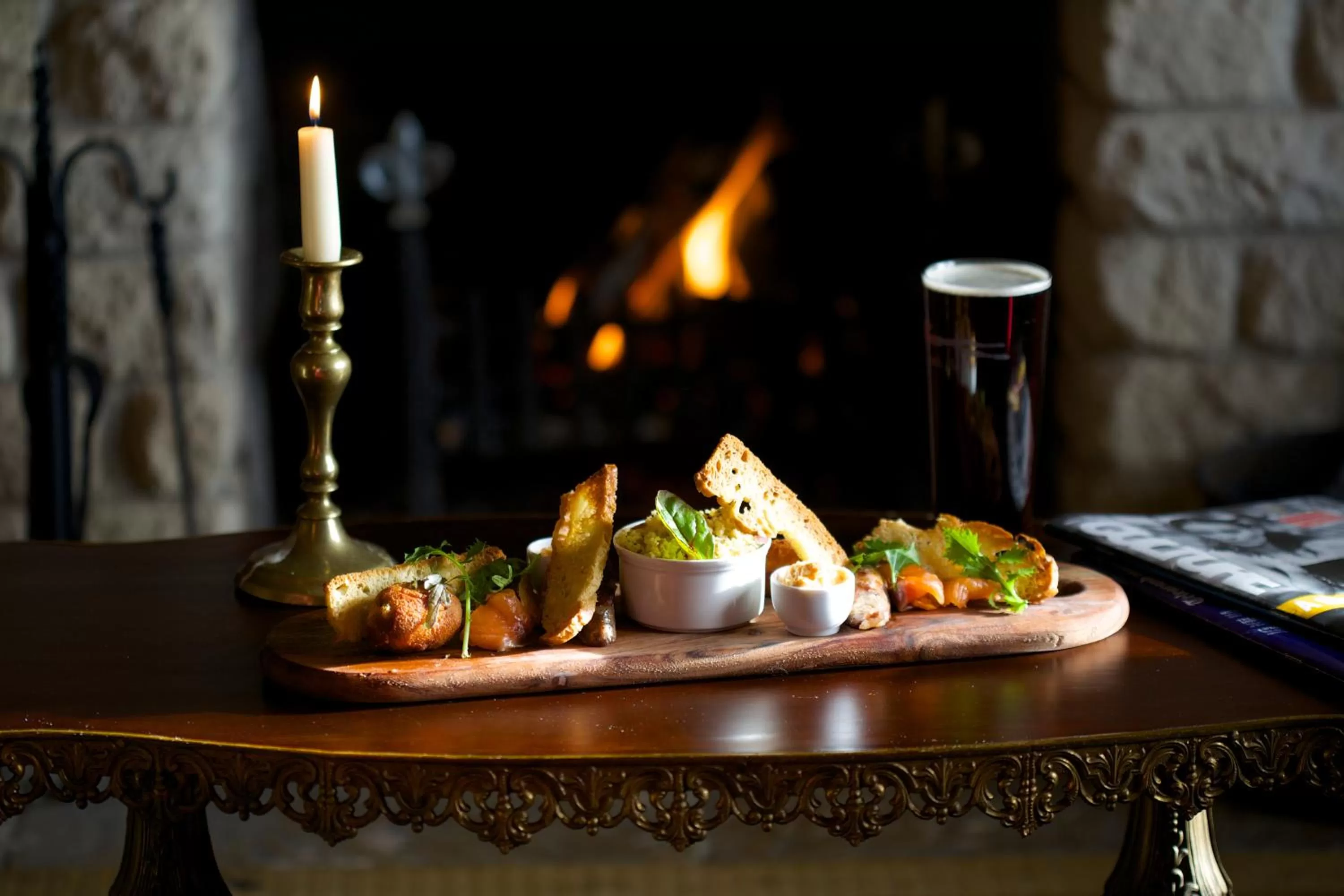 Food close-up in Pear Tree Inn Whitley