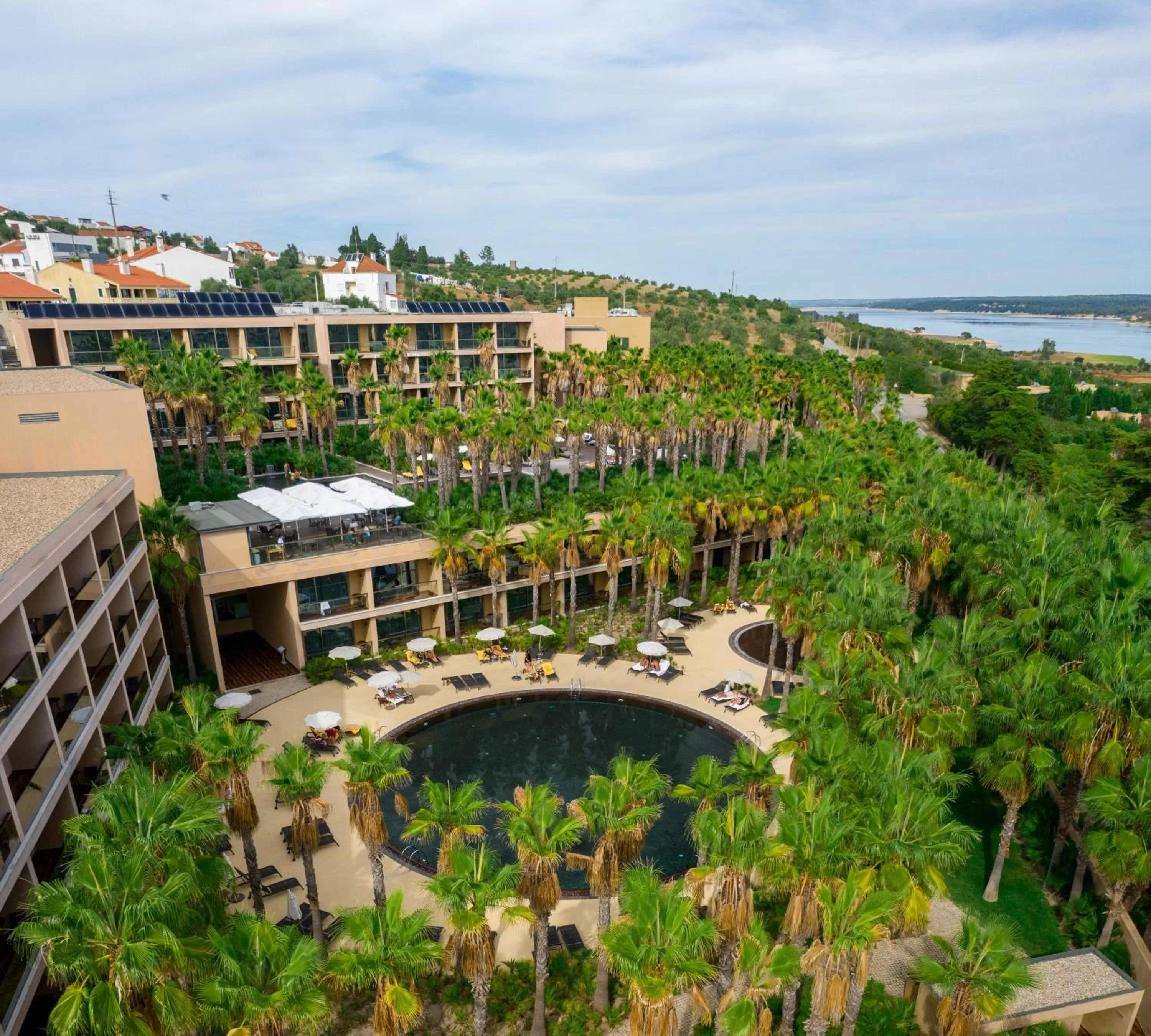 Bird's eye view in AP Lago Montargil - Conference & SPA