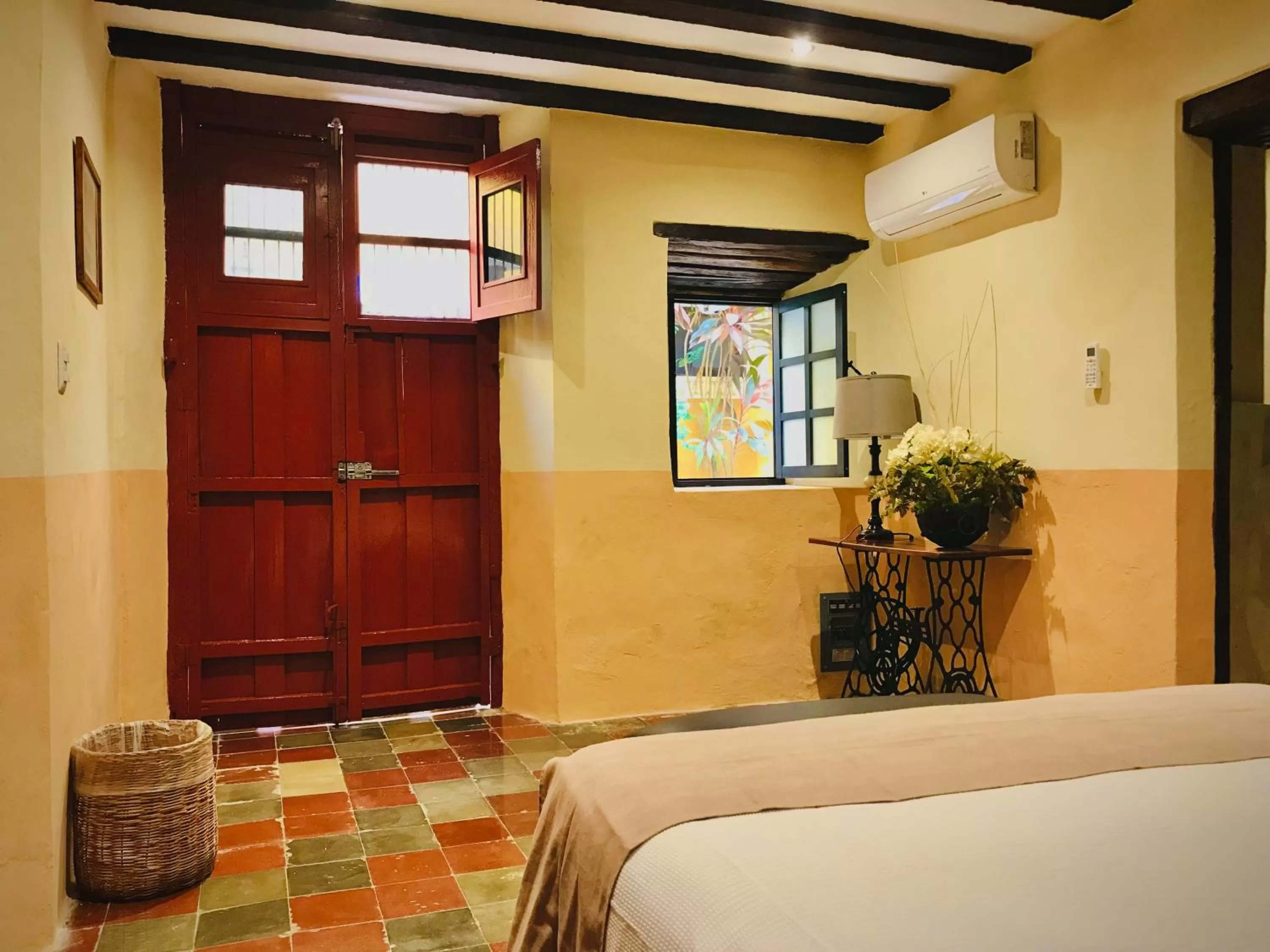 Decorative detail, Bed in Casa Tia Micha