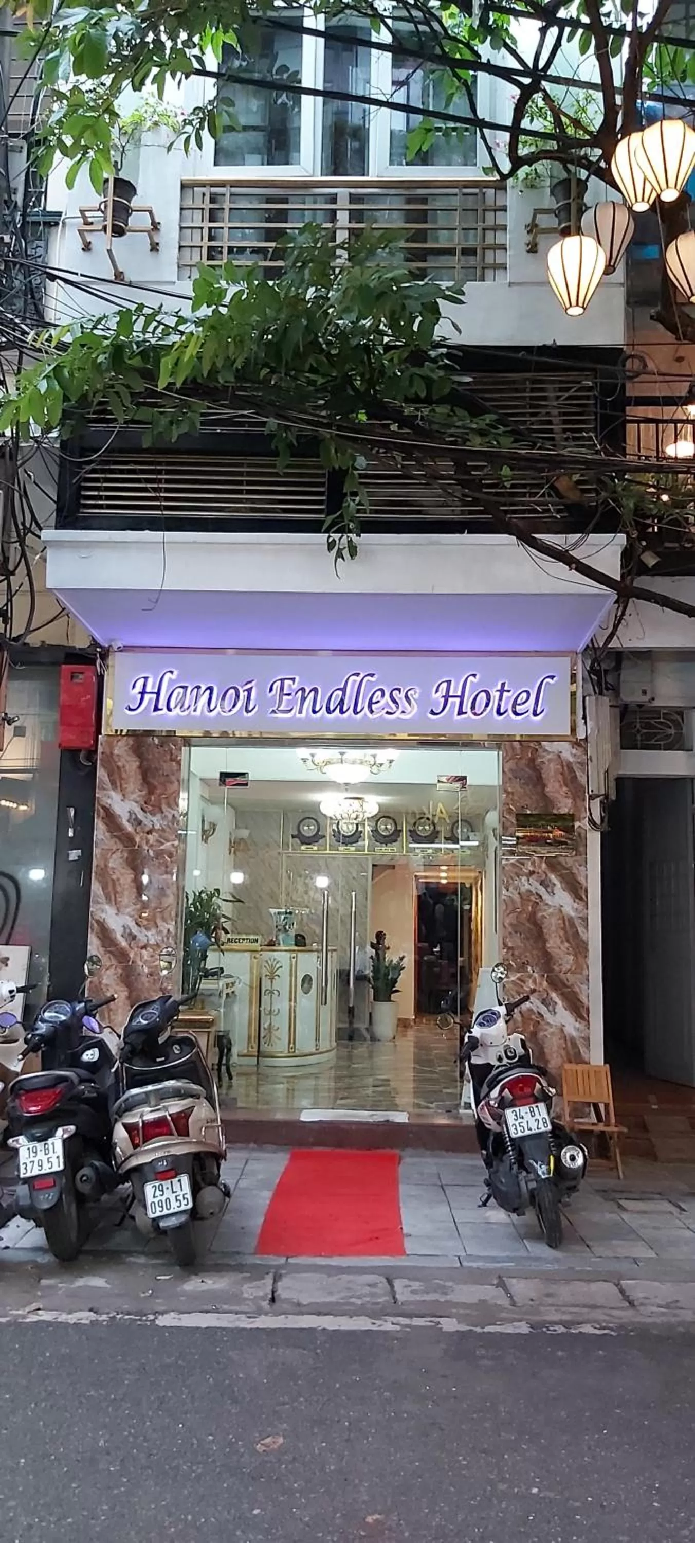Facade/entrance in Hanoi Endless Hotel