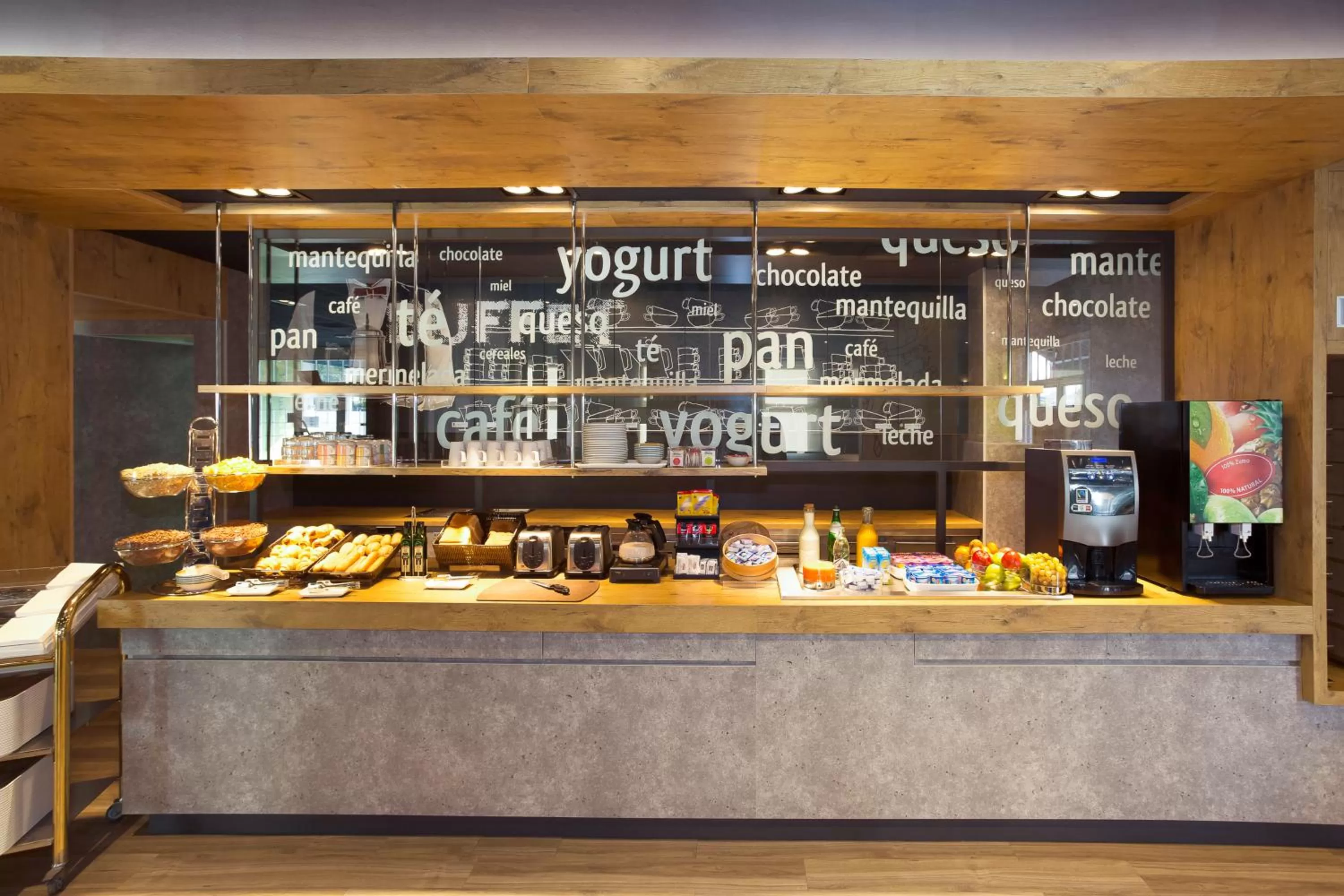 American breakfast in Ibis Budget Madrid Alcorcón Móstoles