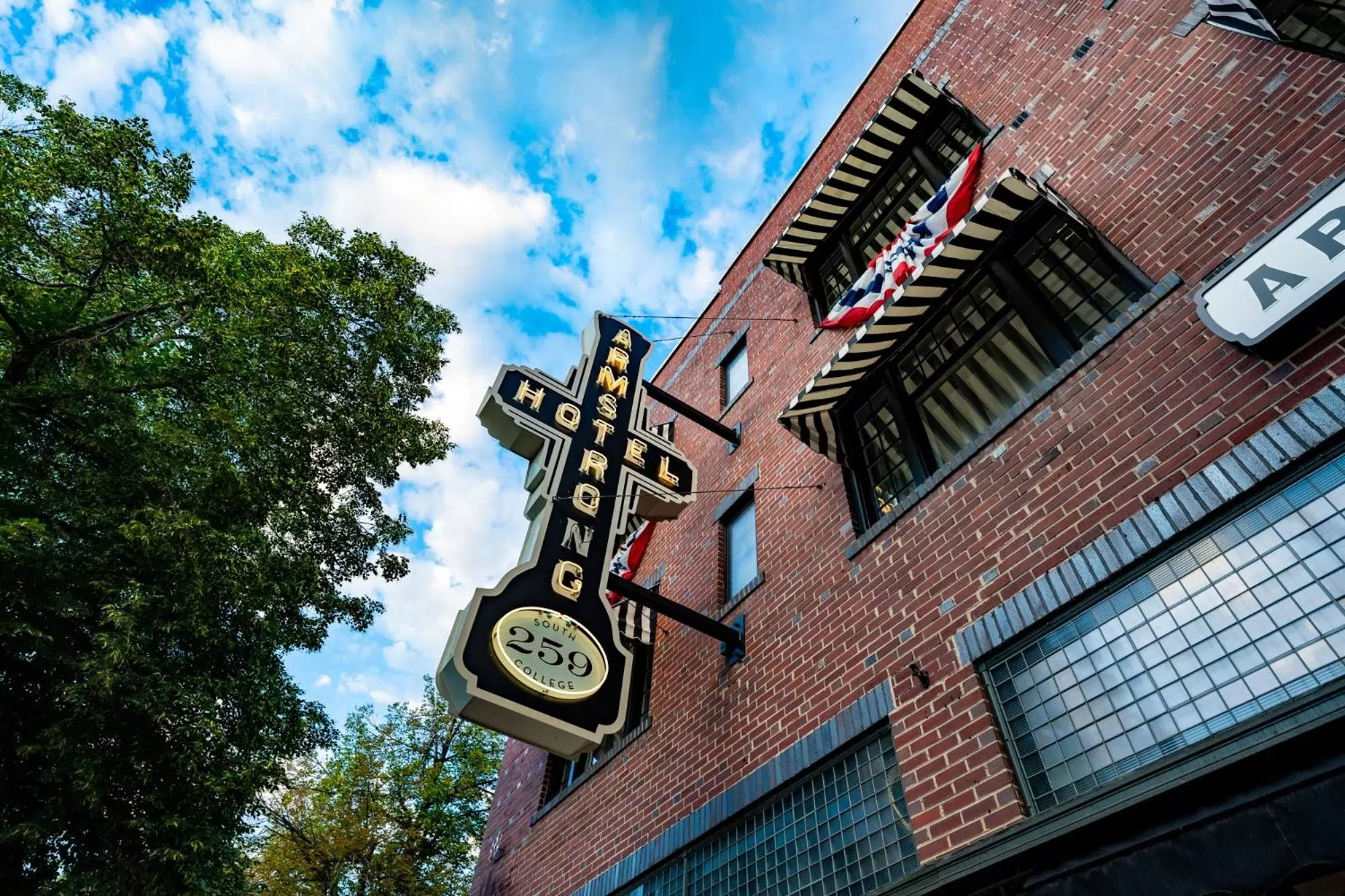 Property logo or sign in The Armstrong Hotel