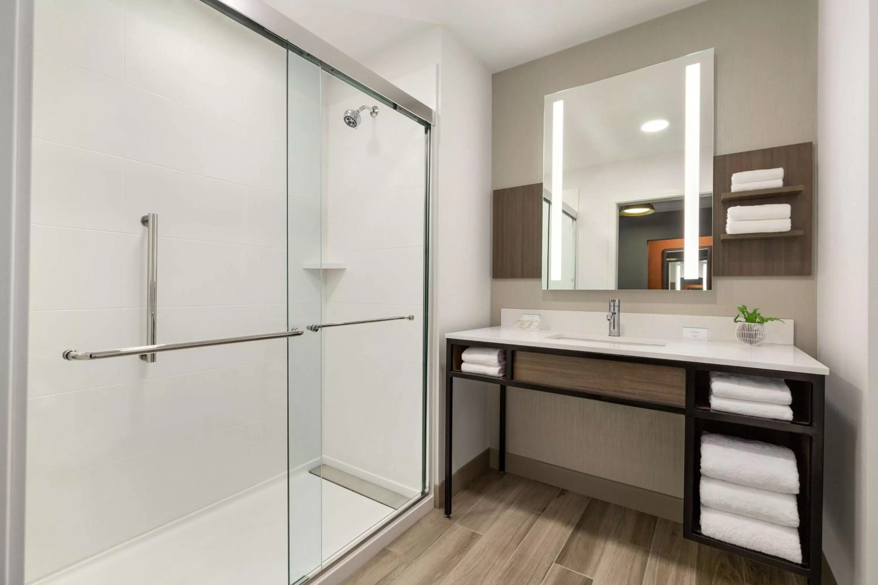 Bathroom in Hilton Garden Inn Seattle Airport