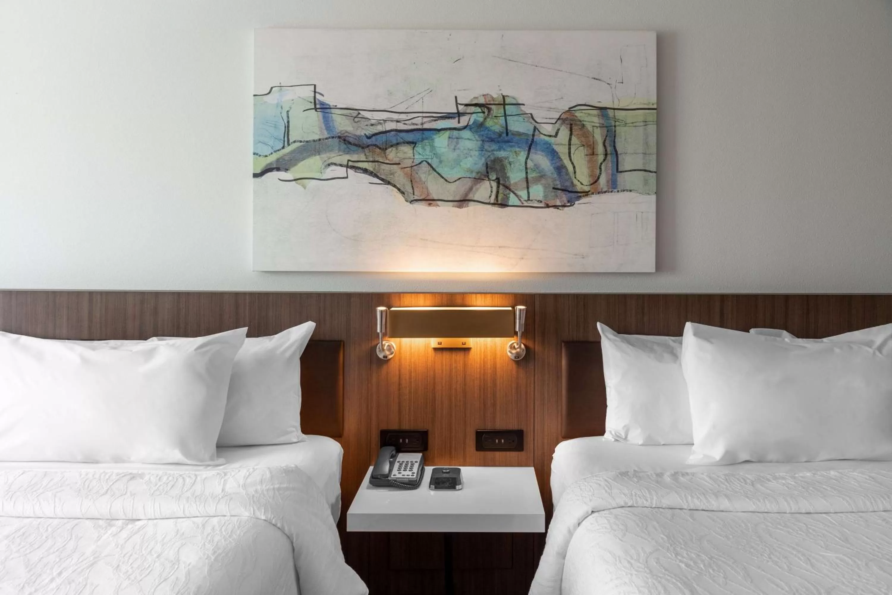 Bed in Hilton Garden Inn North Little Rock