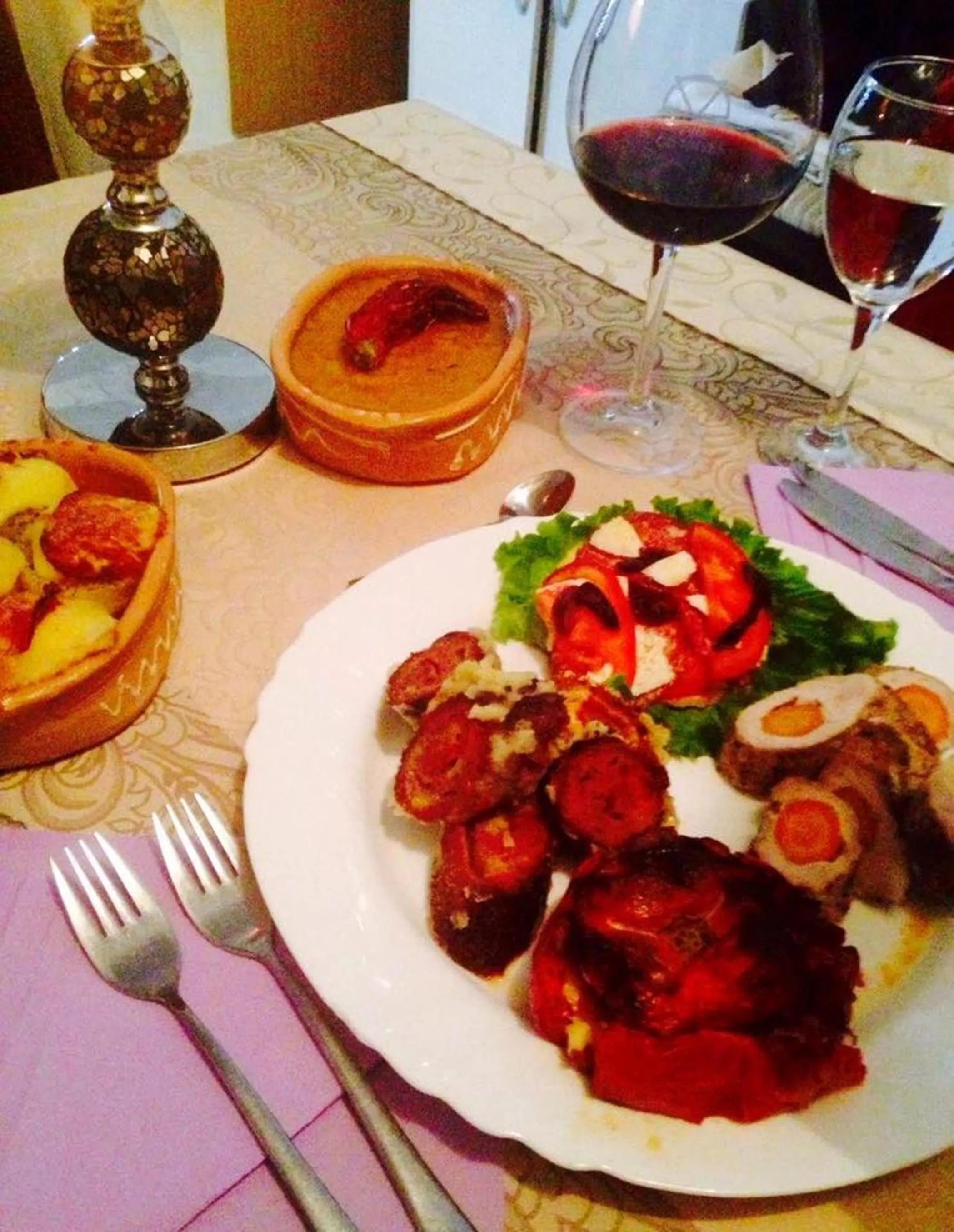 Restaurant/places to eat, Food in Villa Bella Boutique Hotel