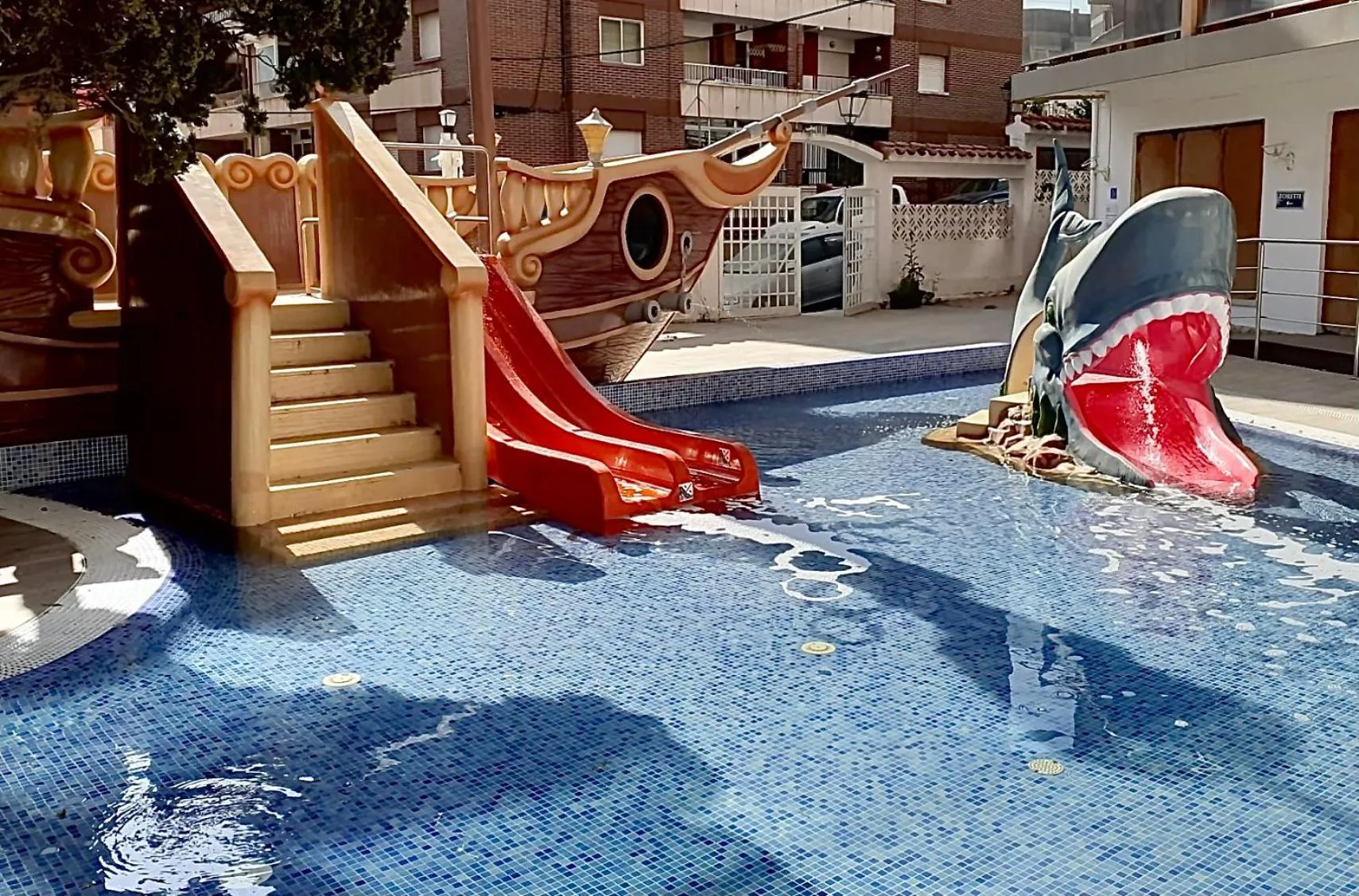 Children play ground in Hotel Bon Repos