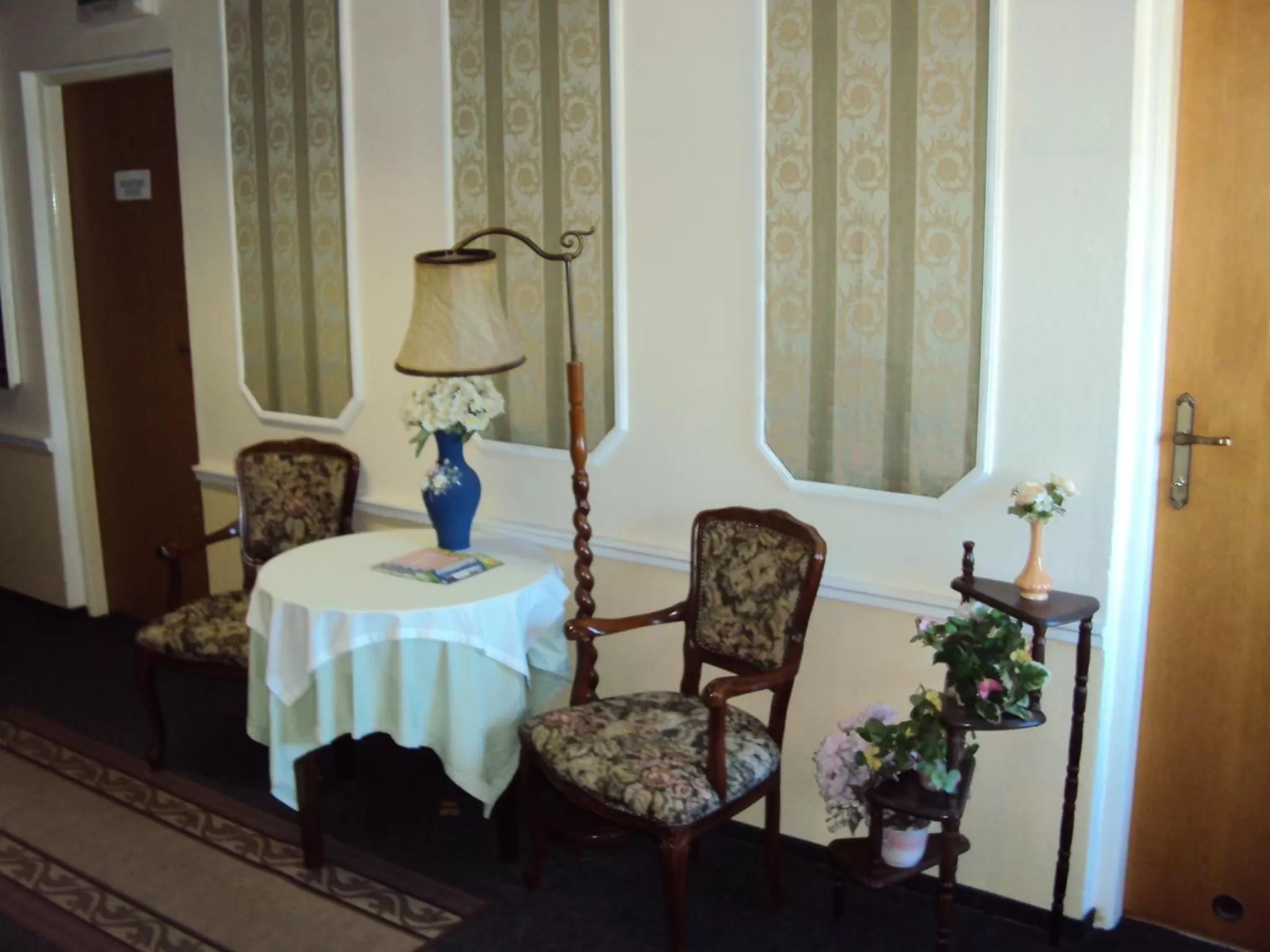 Decorative detail, Seating Area in Pension Velický Zámoček