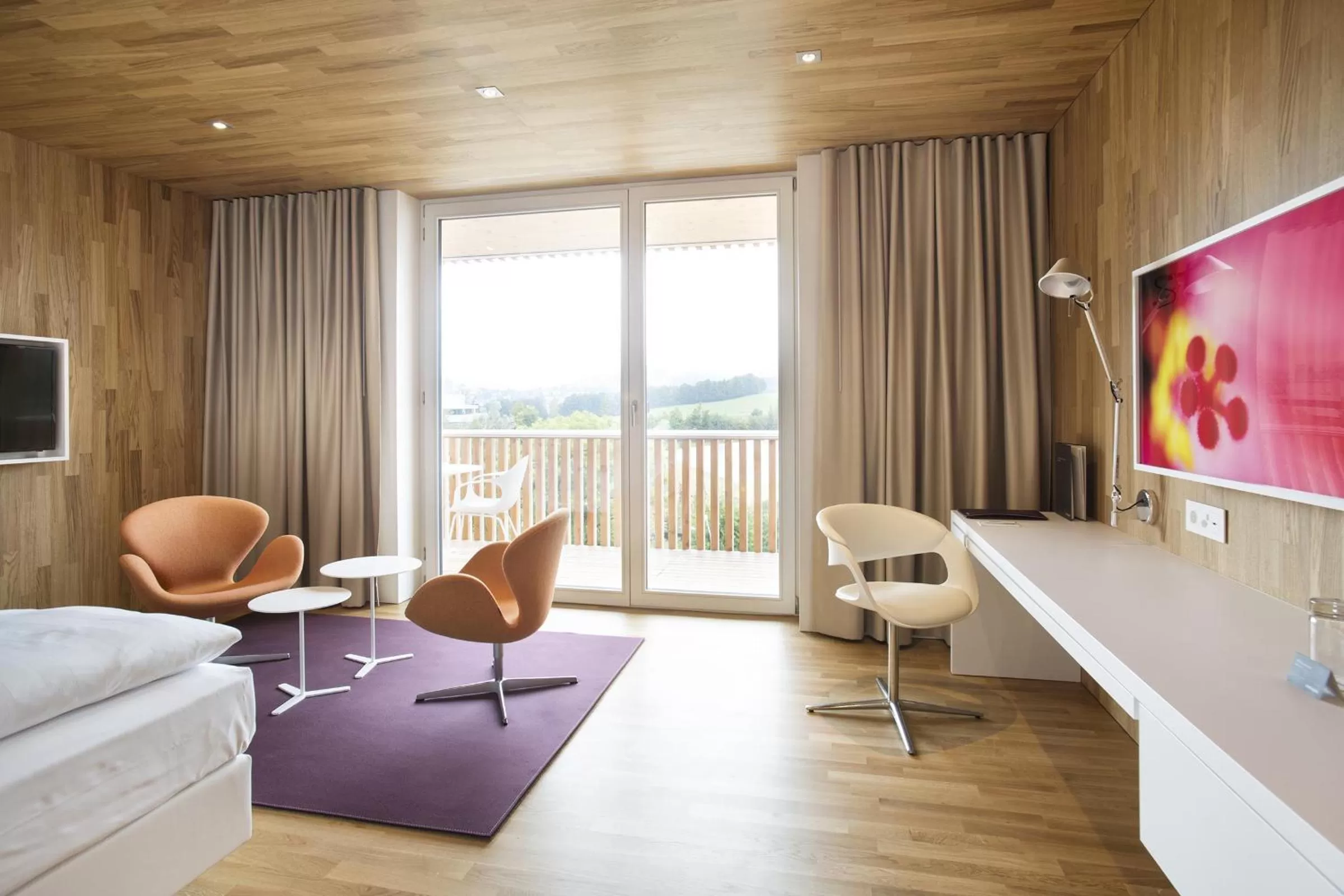 View (from property/room) in Revier Hotel Säntispark