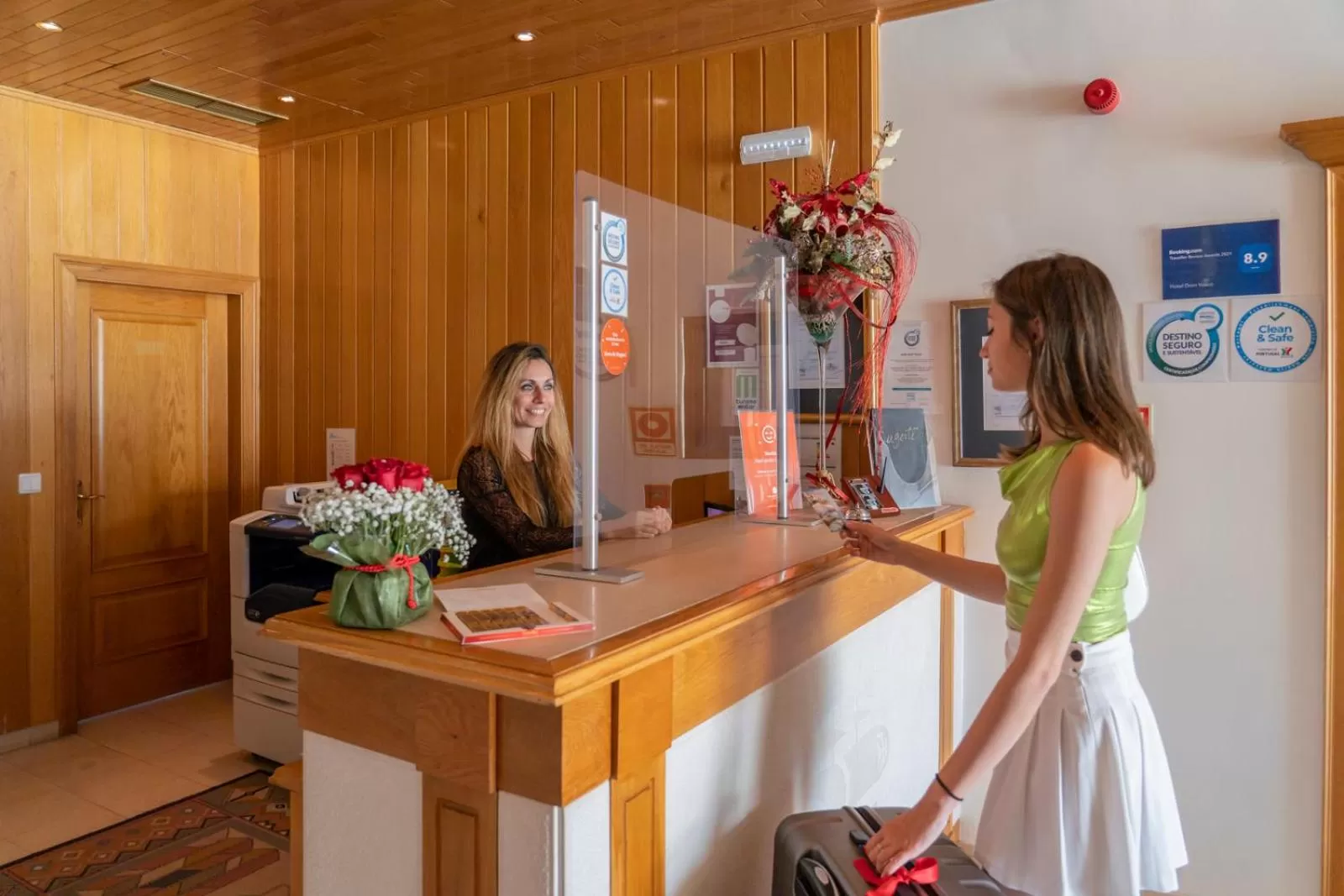 Lobby or reception in Hotel Dom Vasco