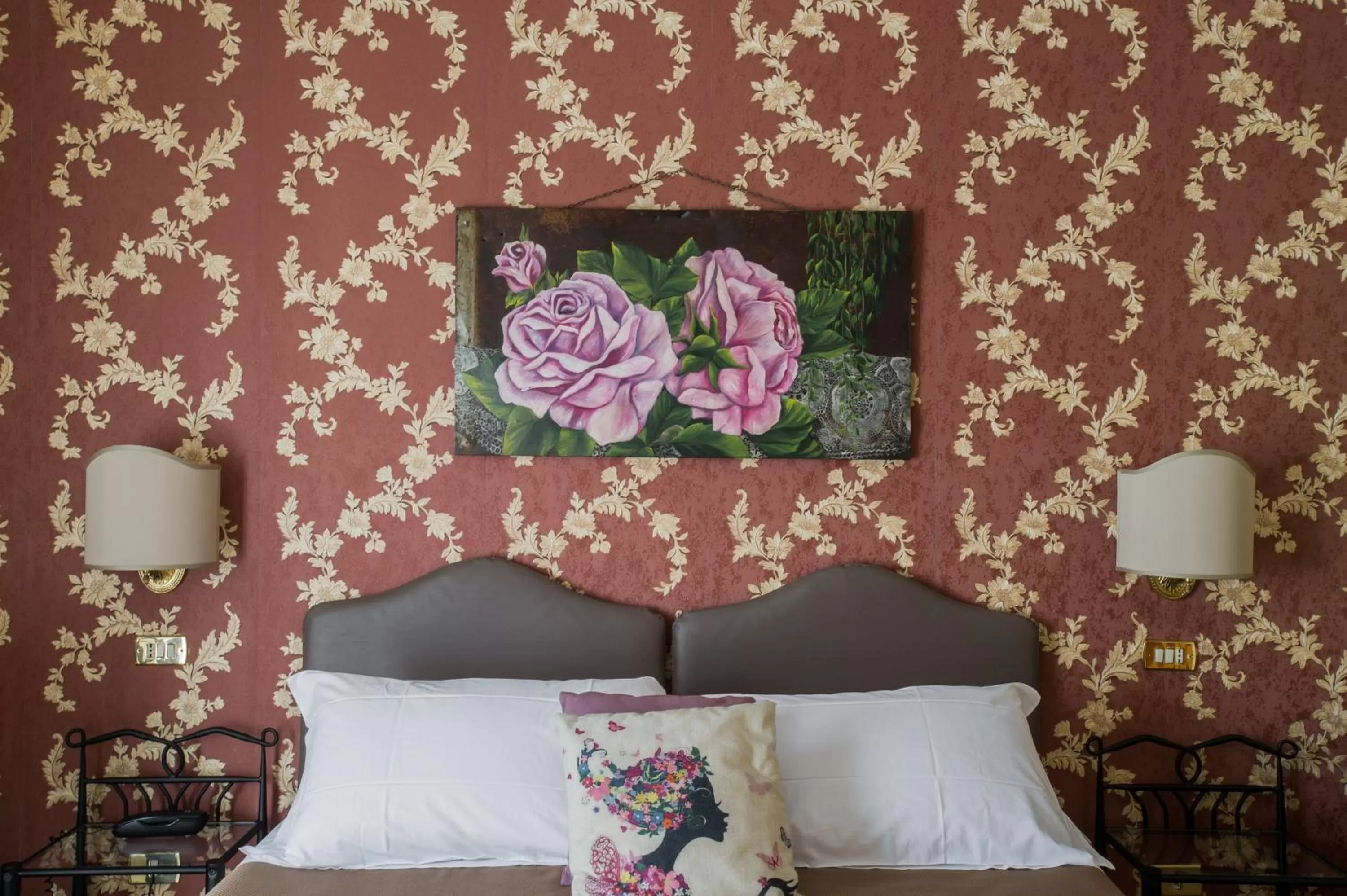 Bed in Hotel Residenza In Farnese