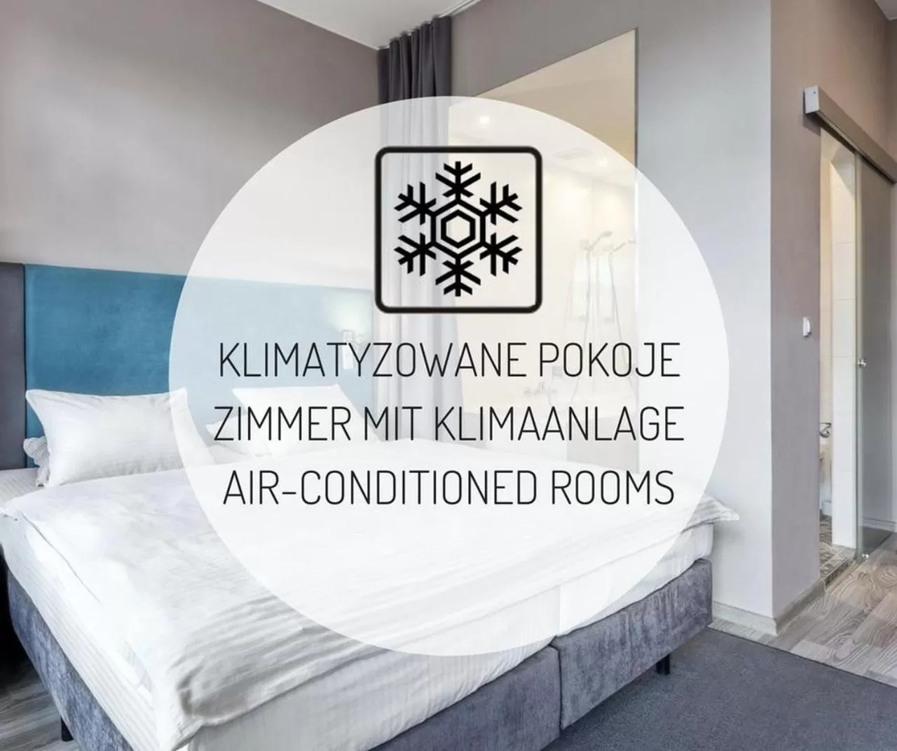 Bed in Hotel Kaliski