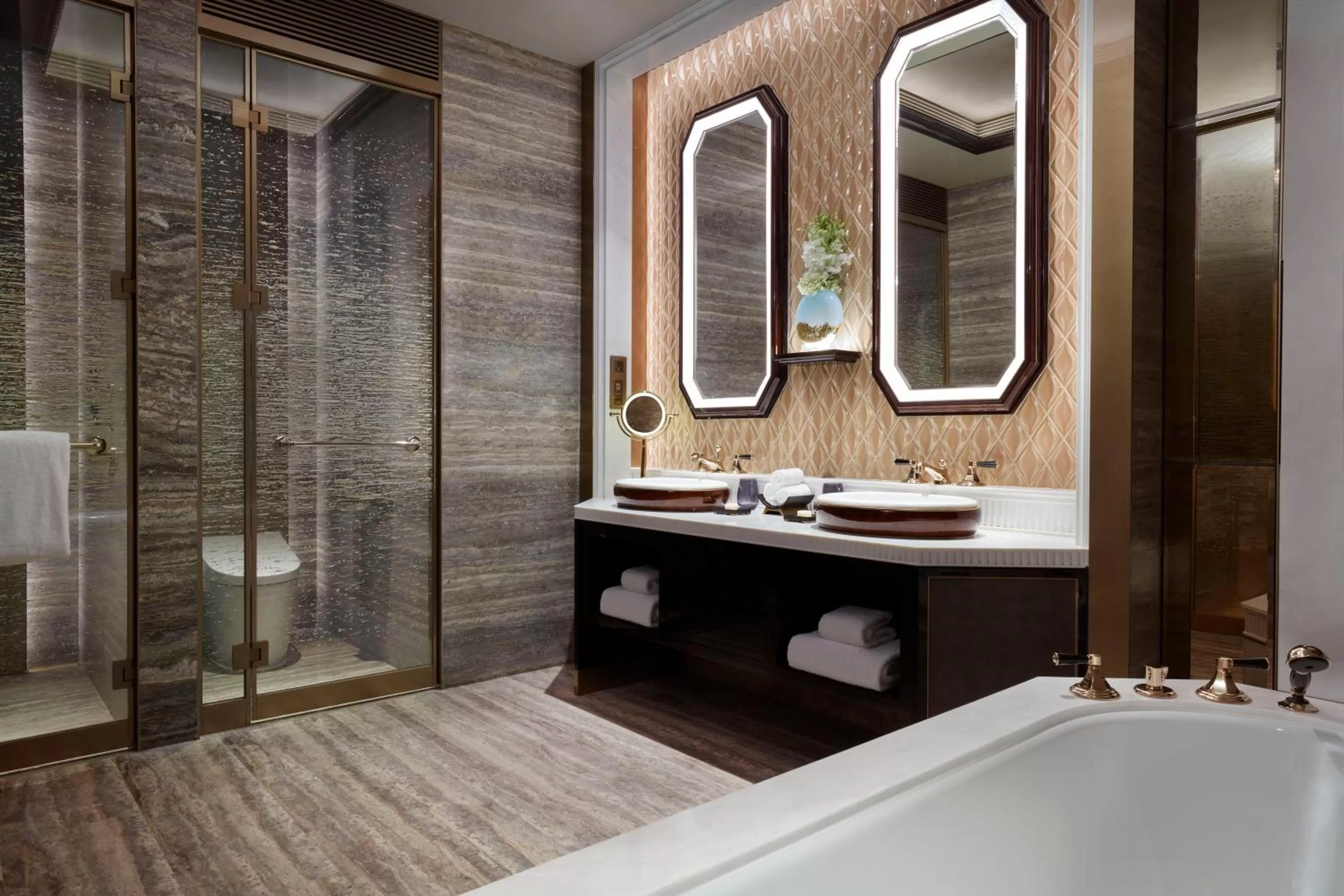 Bathroom in The Ritz-Carlton, Nanjing