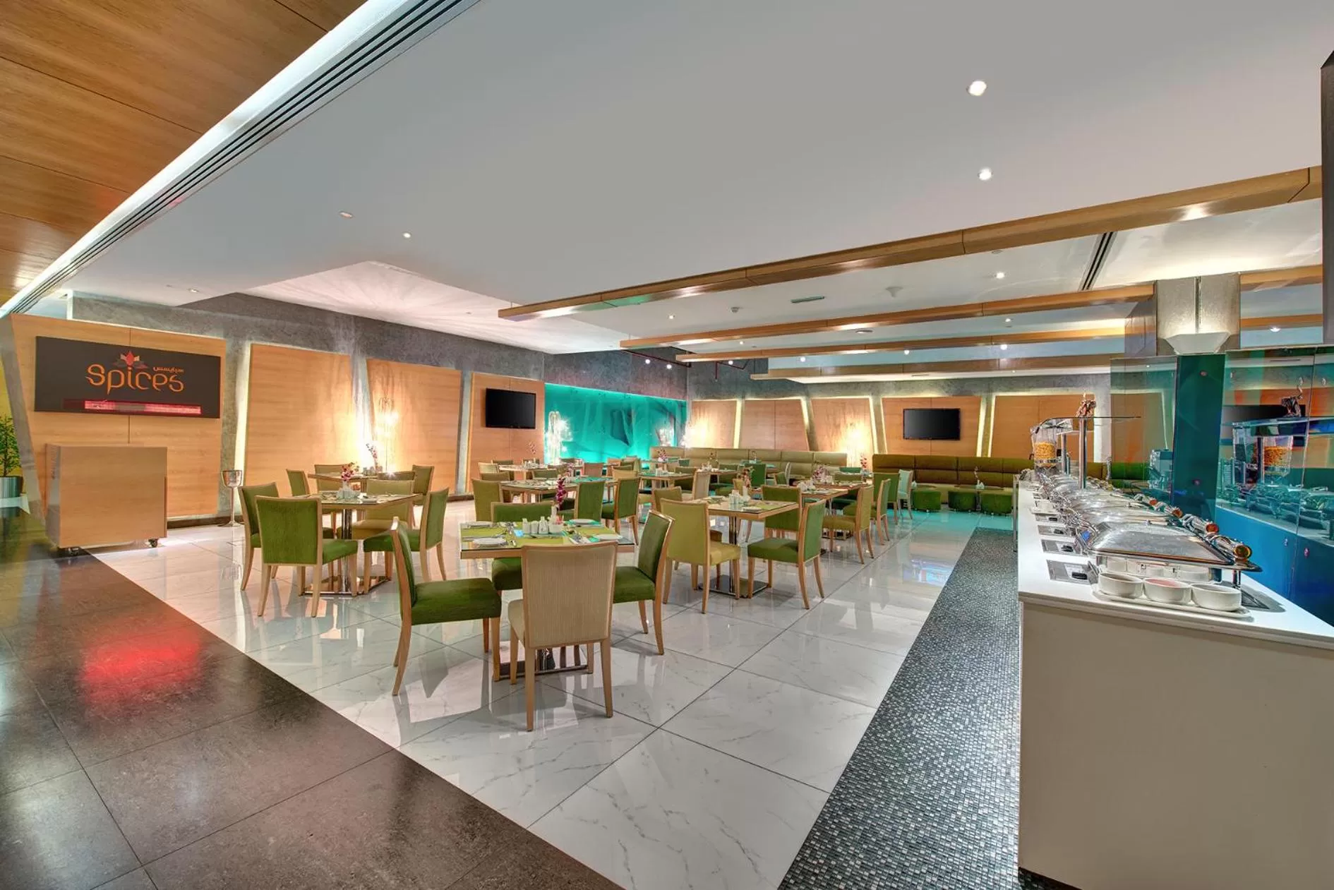 Restaurant/places to eat in Al Khoory Executive Hotel, Al Wasl